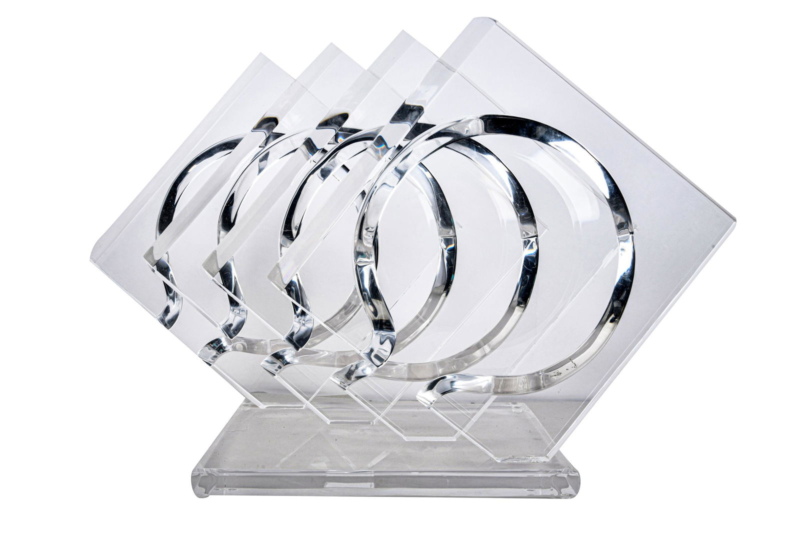 HIVO G. VAN TEAL (20TH CENTURY): GEOMETRIC ABSTRACT (1 of 11)