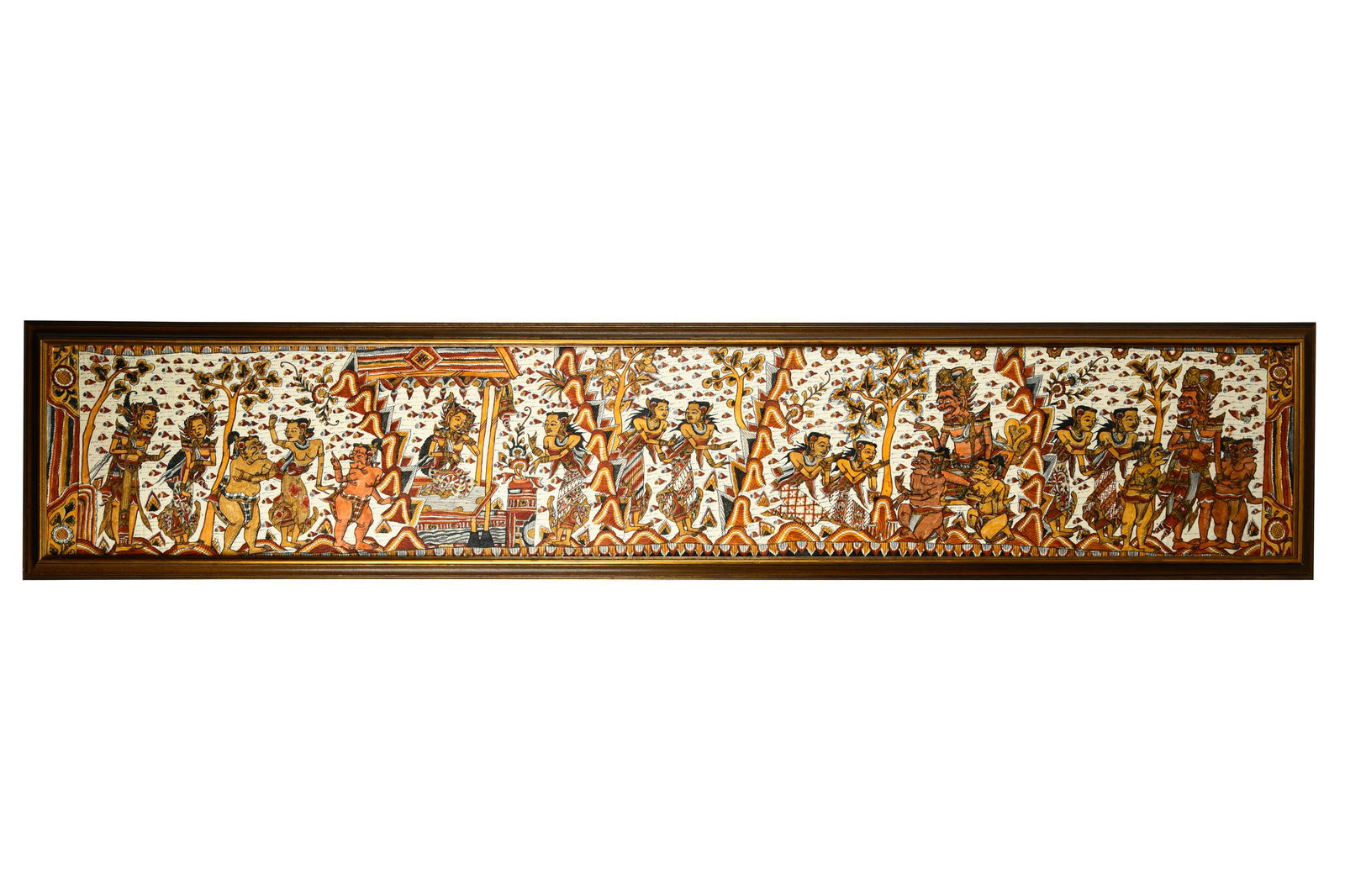 SOUTHEAST ASIAN PAINTED PANEL (1 of 7)