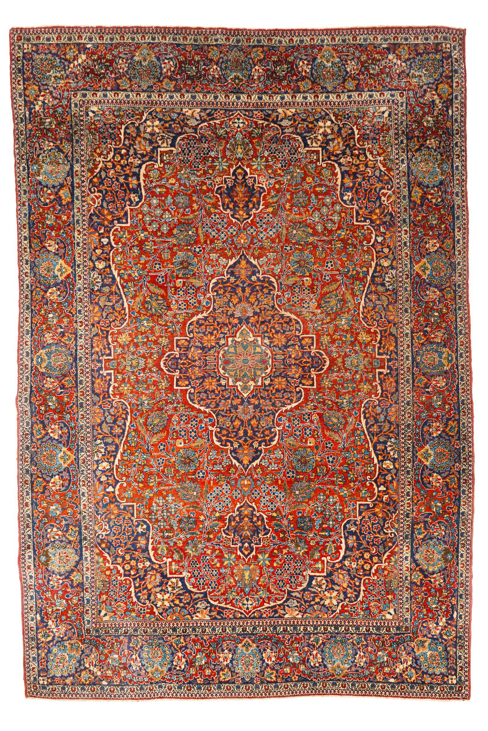 SAROUK WOOL RUG (1 of 7)
