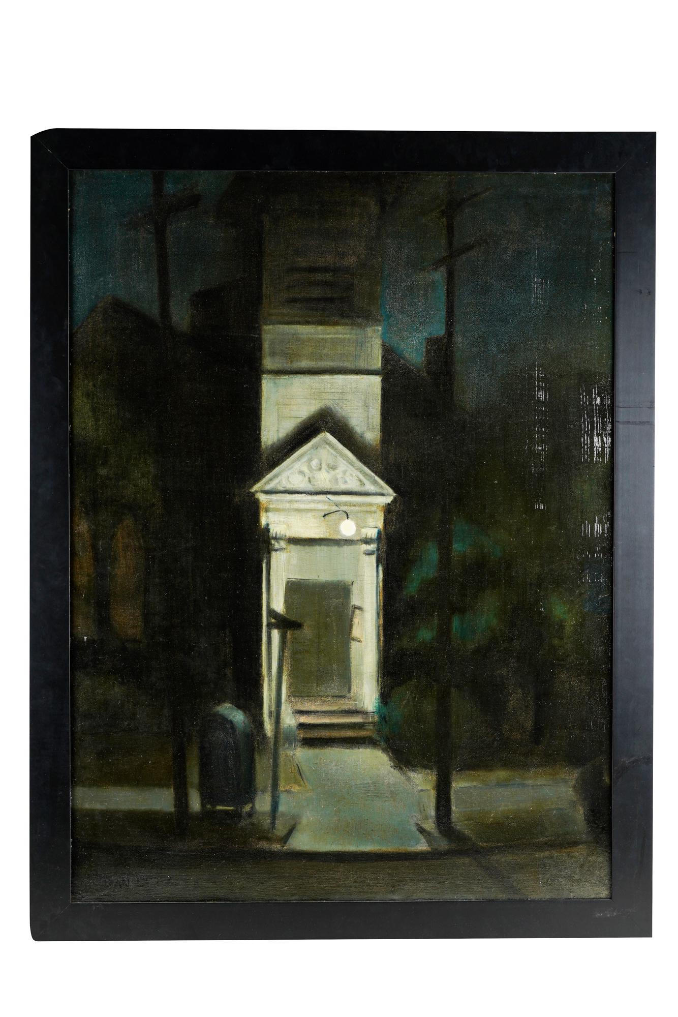 DANIEL LUTZ (1906-1978): "REVIVAL CHURCH" (1 of 10)