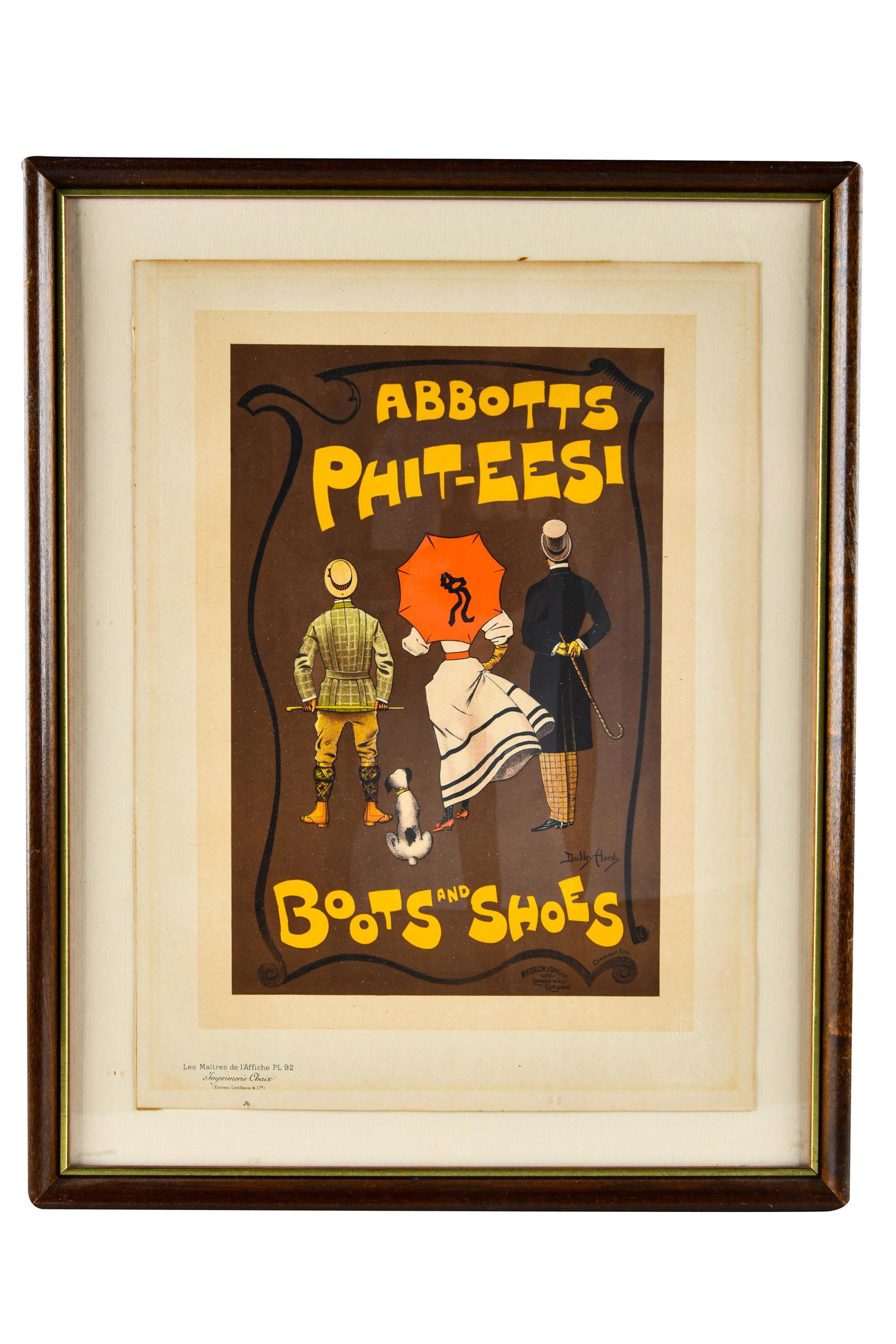 DUDLEY HARDY (1866 - 1922): "ABBOTS PHIT- EESI" (1 of 7)