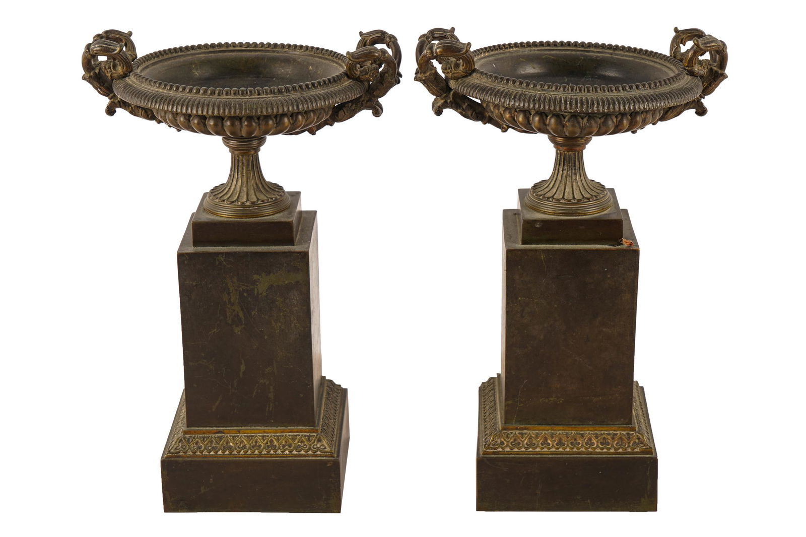 PAIR OF FRENCH NEOCLASSIC STYLE TAZZE (1 of 12)
