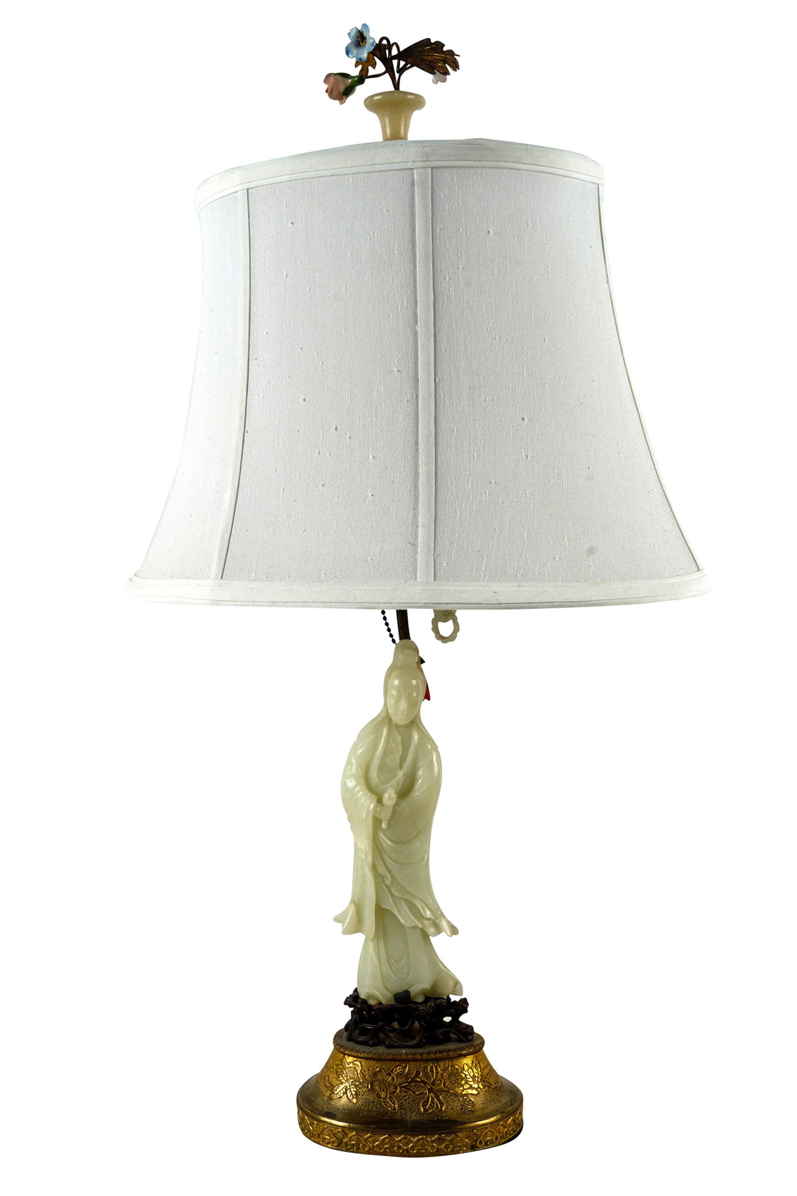 CHINESE CARVED JADEITE GUAN YIN (1 of 11)