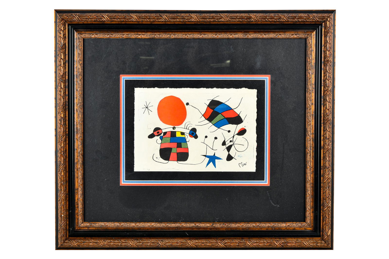 JOAN MIRO (1893 - 1983): ABSTRACT (1 of 8)