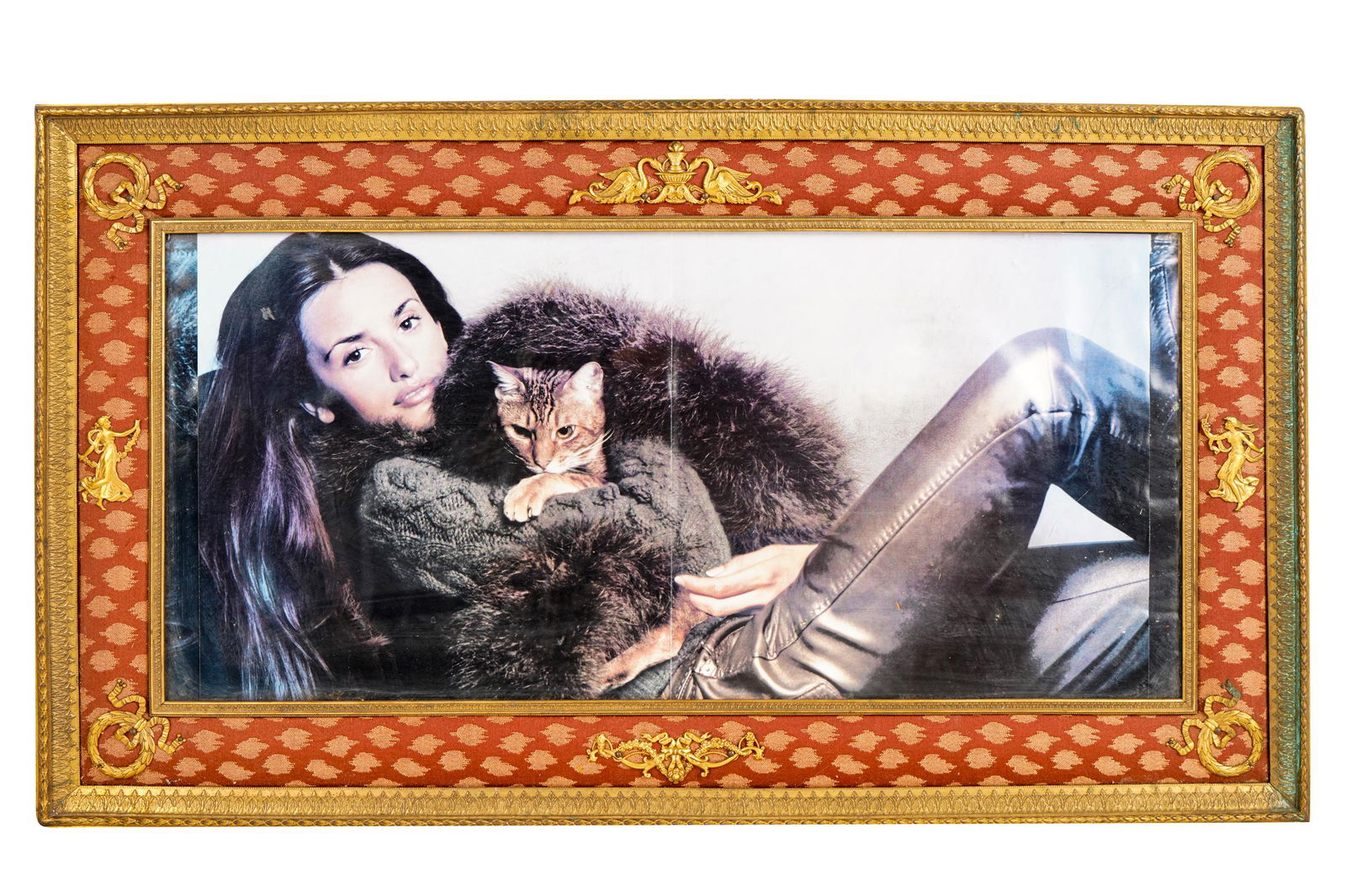 NEOCLASSIC GILT METAL PICTURE FRAME (1 of 9)