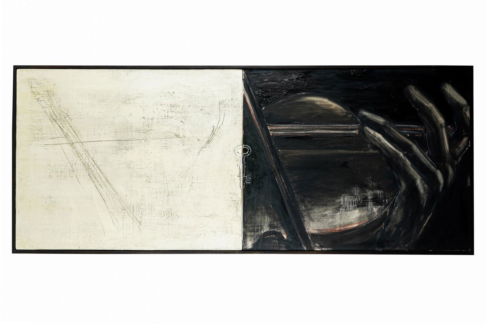 SABINA OTT (B. 1955): UNTITLED DIPTYCH (1 of 5)