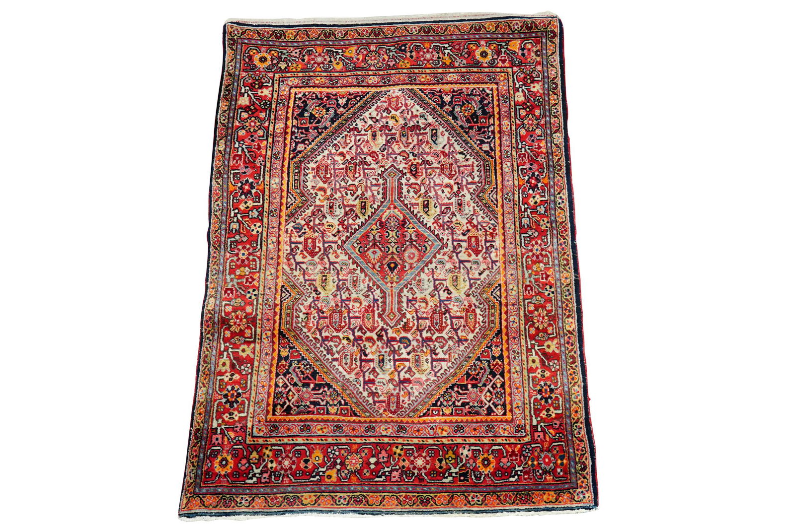 INDO-PERSIAN THROW RUG (1 of 7)