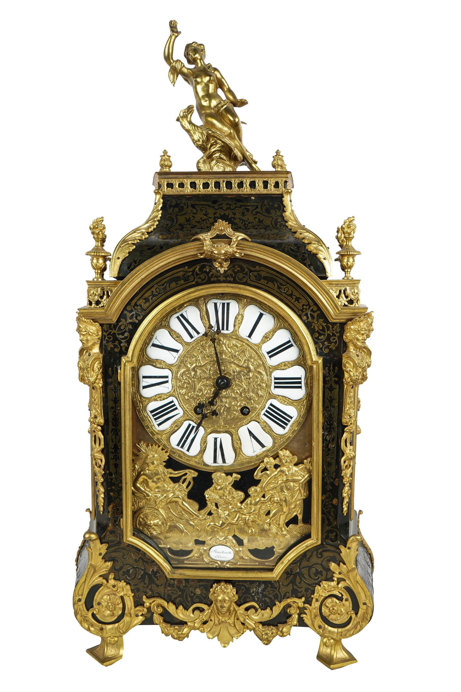 FRENCH  MANTEL CLOCK (1 of 15)