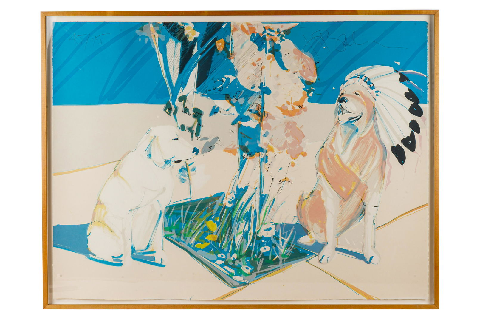 JOE BAKER (B. 1946): DOG CHIEF (1 of 10)