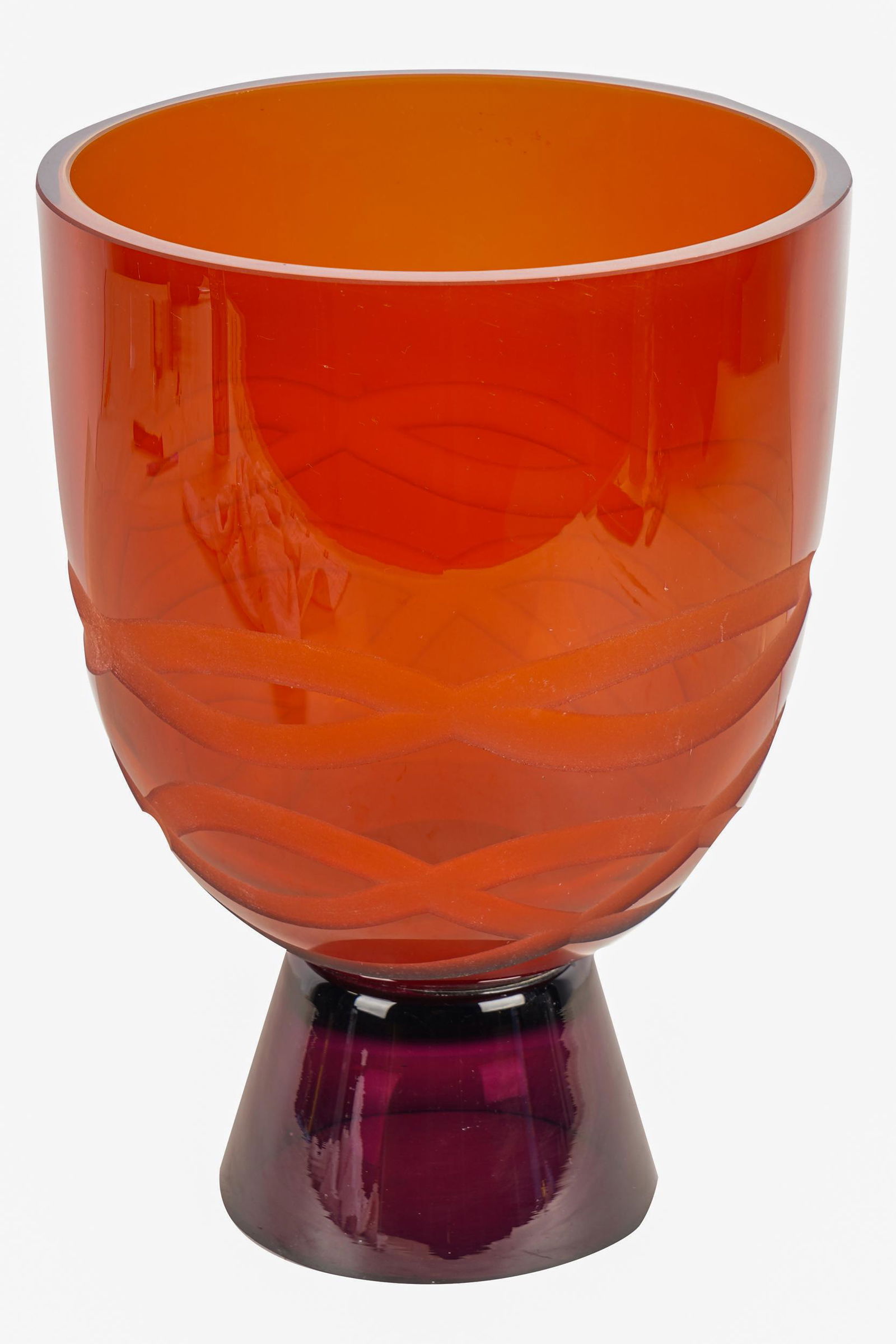 EVOLUTION WATERFORD ART GLASS VASE (1 of 7)