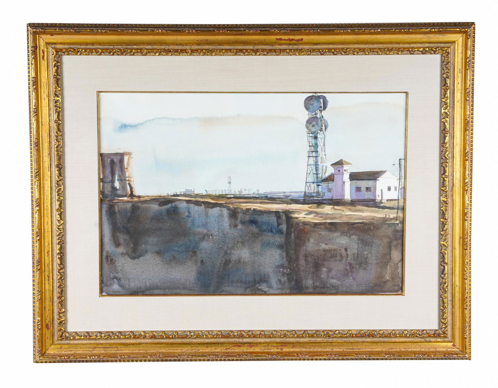 SHIRL GOEDIKE (B. 1923): "THREE TOWERS" (1 of 9)