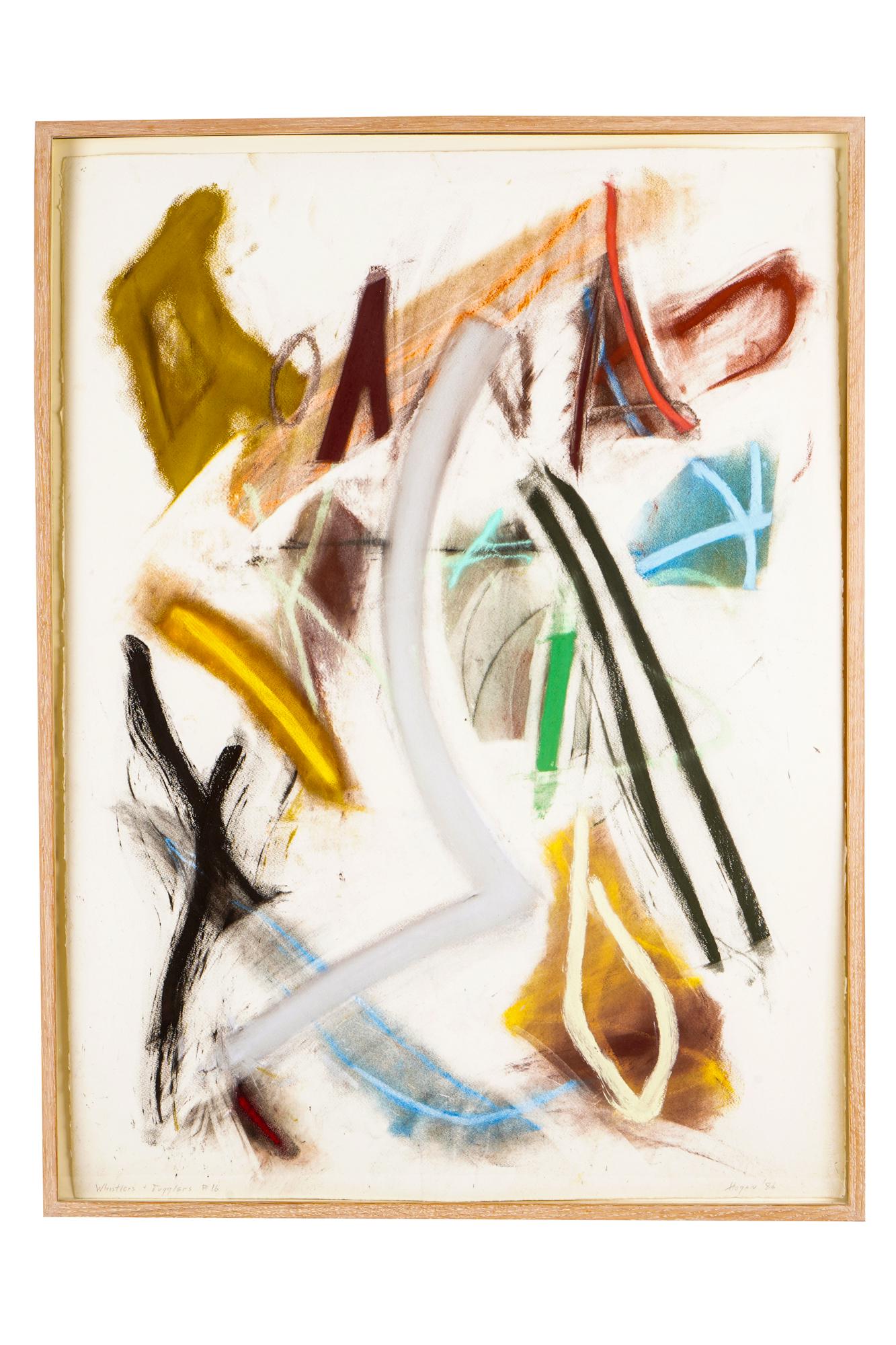 PATRICK HOGAN (1945 - 1988): "WHISTLERS PLUS JUGGLERS (1 of 7)