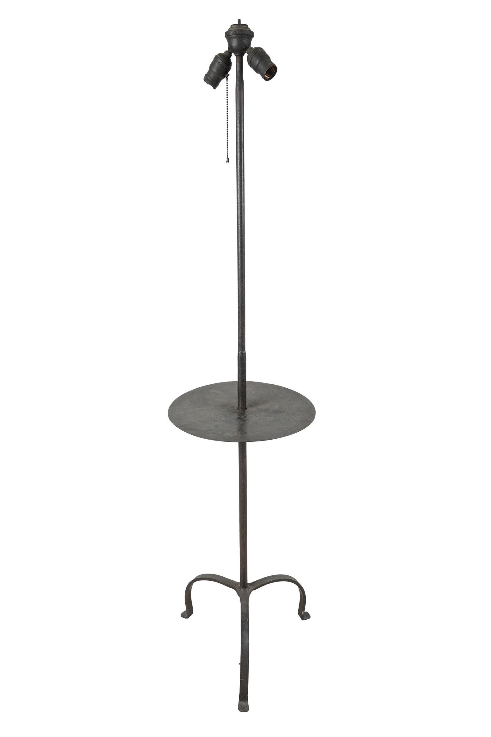 PAINTED IRON COMBINATION FLOOR LAMP (1 of 6)