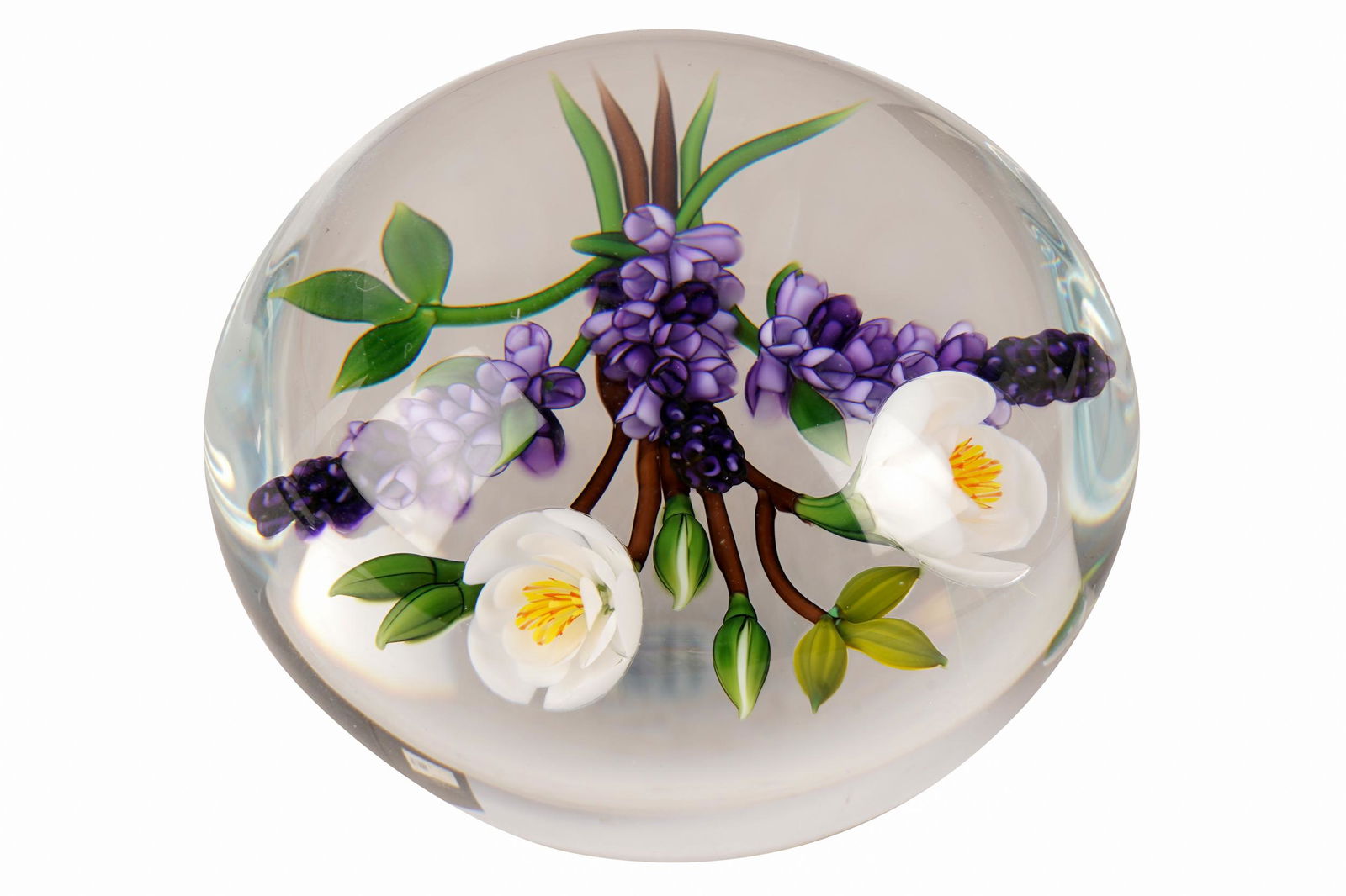 CHRIS BUZZINI GLASS PAPERWEIGHT (1 of 5)