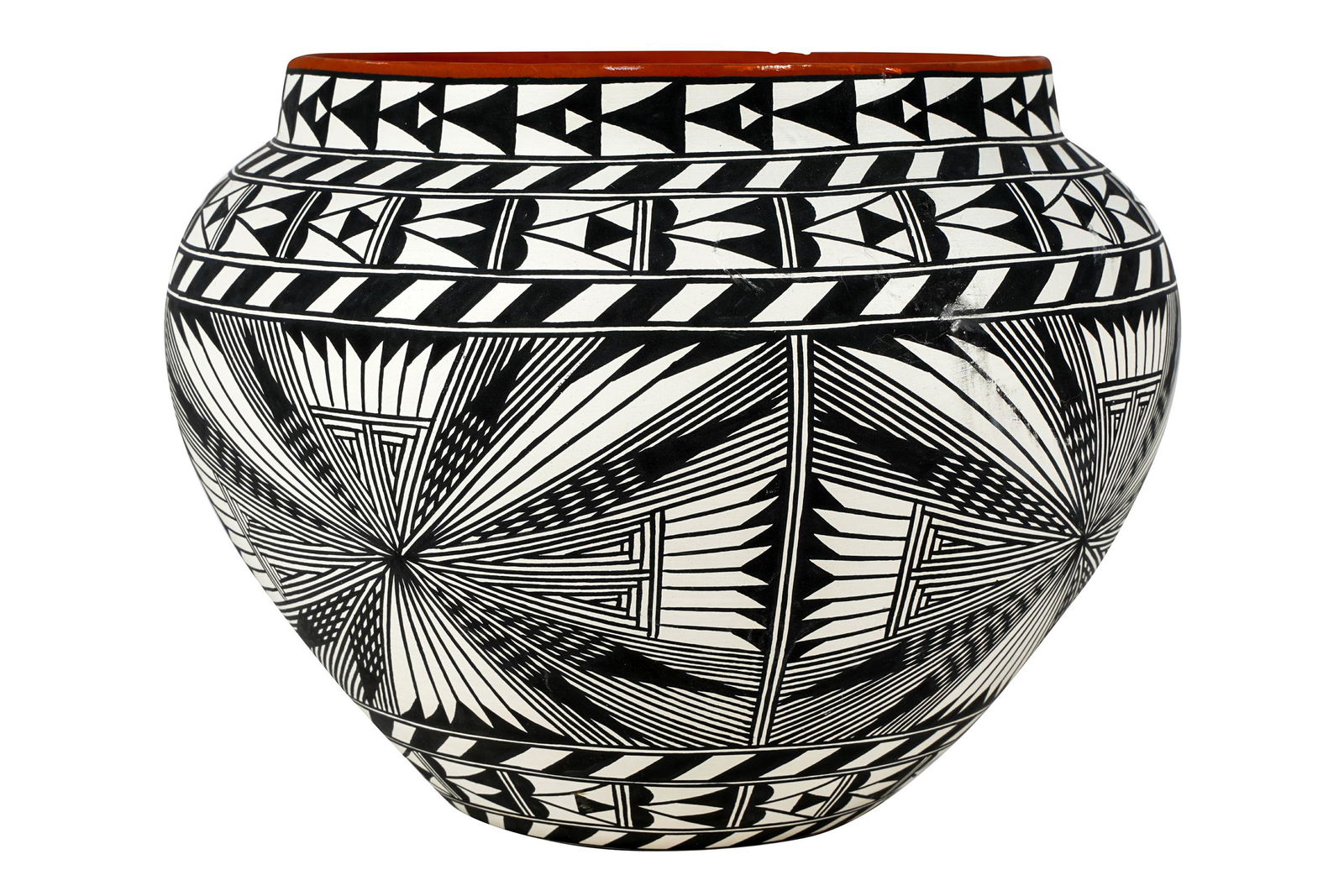 ACOMA STYLE POTTERY VASE (1 of 9)
