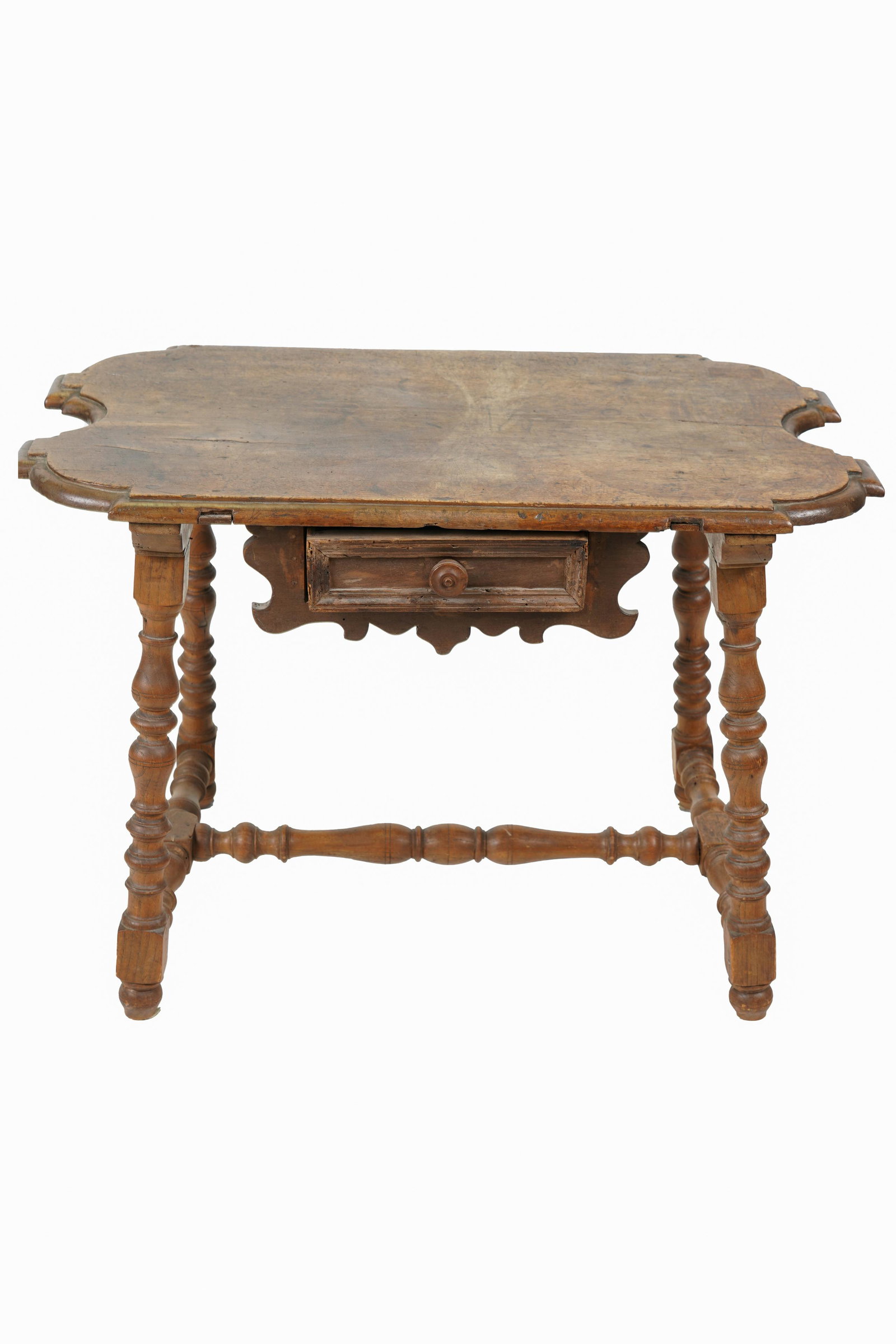 SPANISH BAROQUE STYLE WALNUT LOW TABLE (1 of 9)