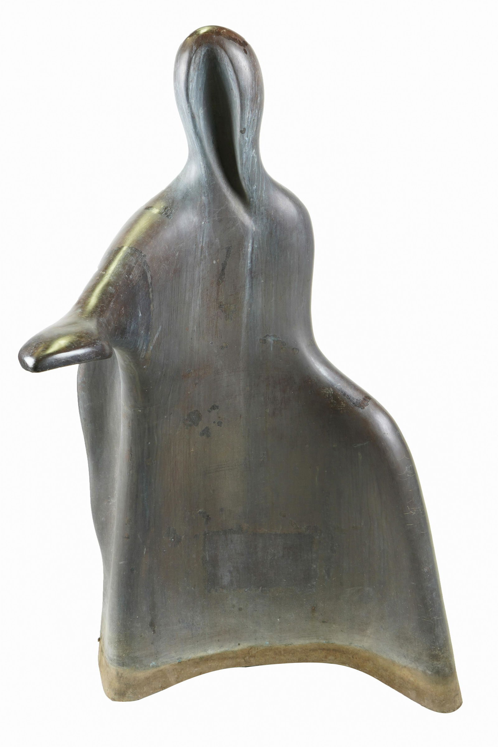 VICTOR SALMONES (1937 - 1989): STANDING ABSTRACT FIGURE (1 of 9)