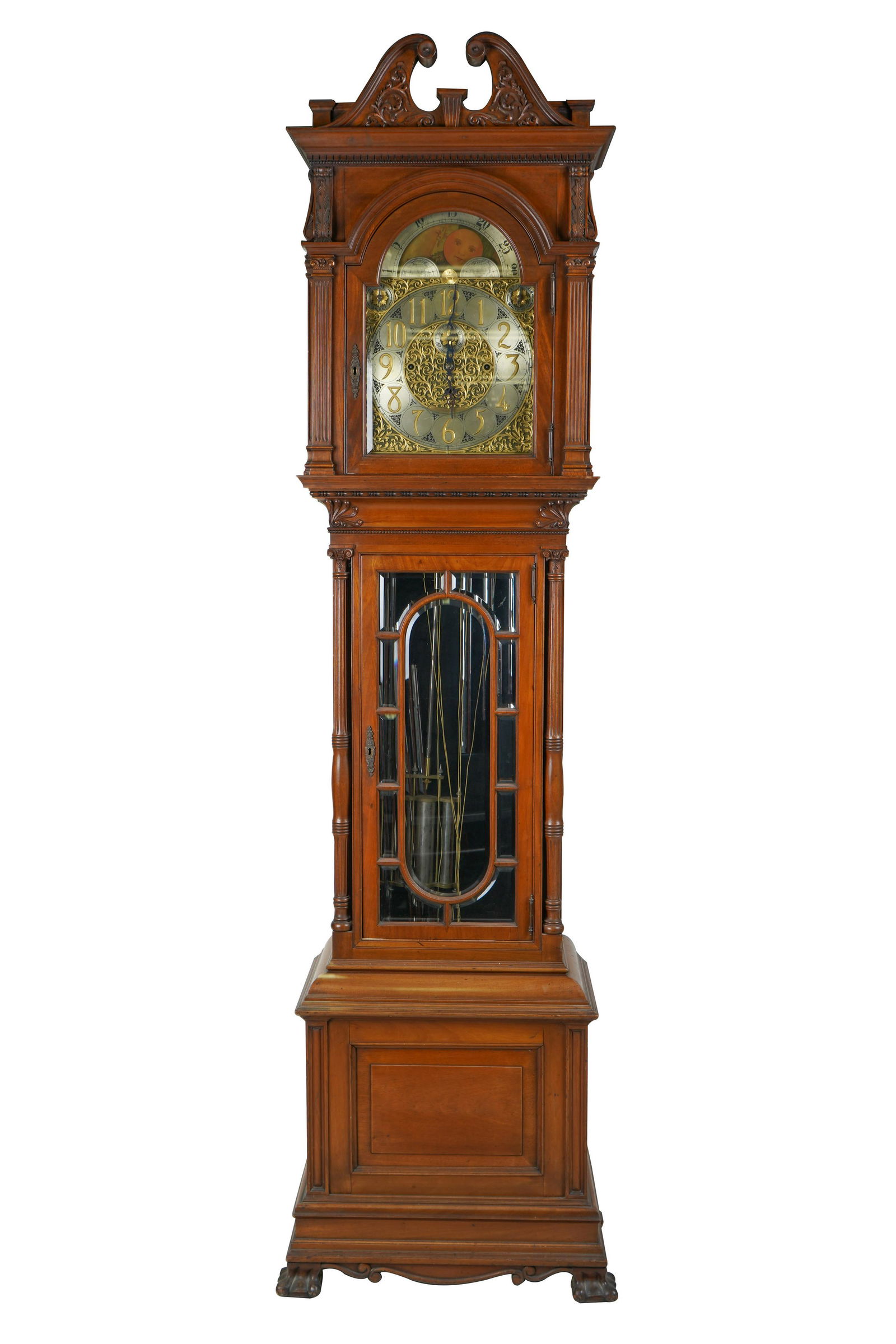 AMERICAN TALL CASE CLOCK (1 of 15)