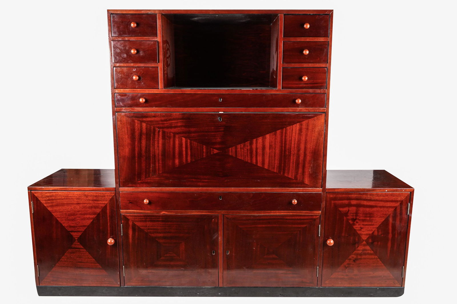 MID-CENTURY ART DECO-STYLE SECRETARY (1 of 8)