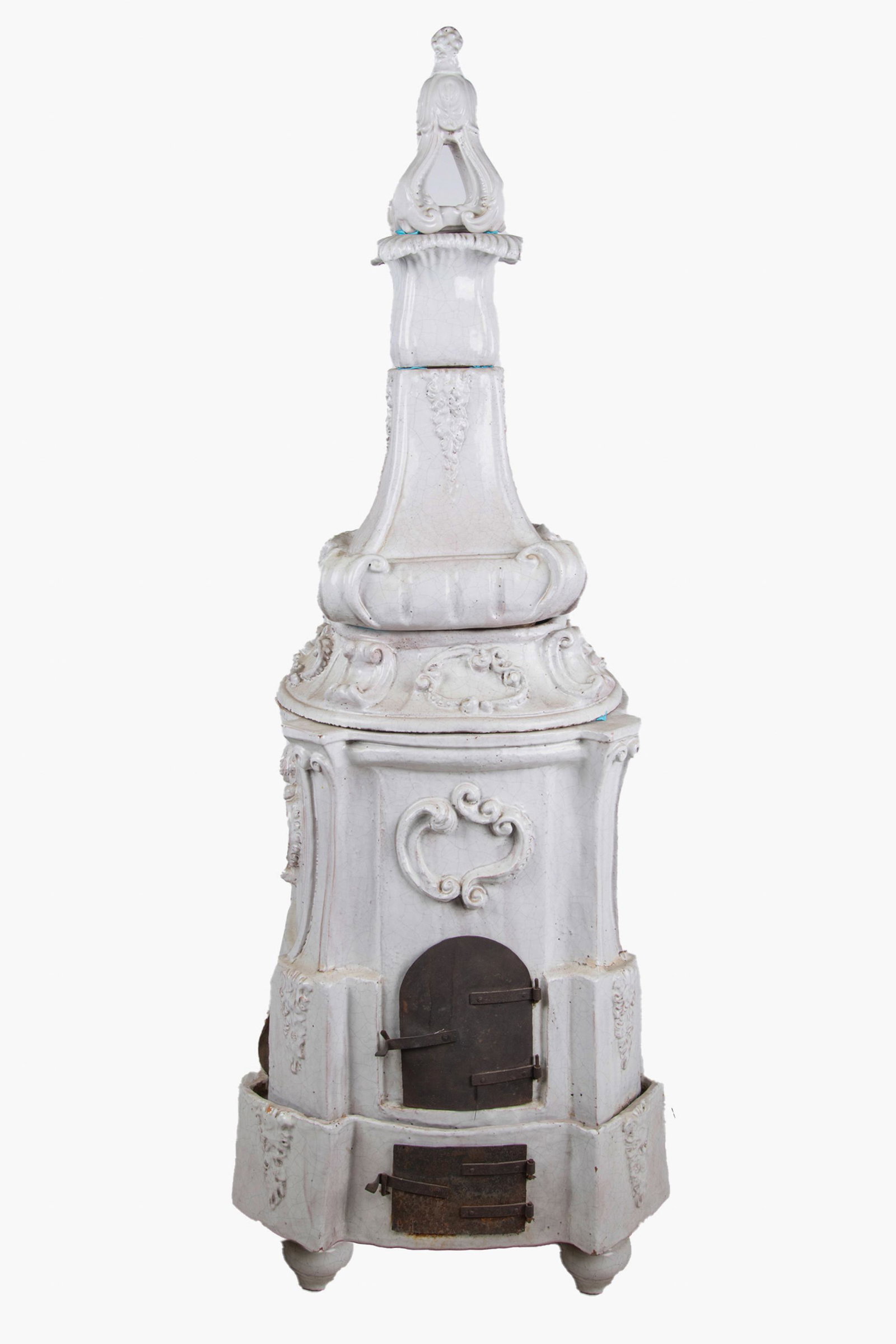 CONTINENTAL GLAZED CERAMIC STOVE (1 of 10)