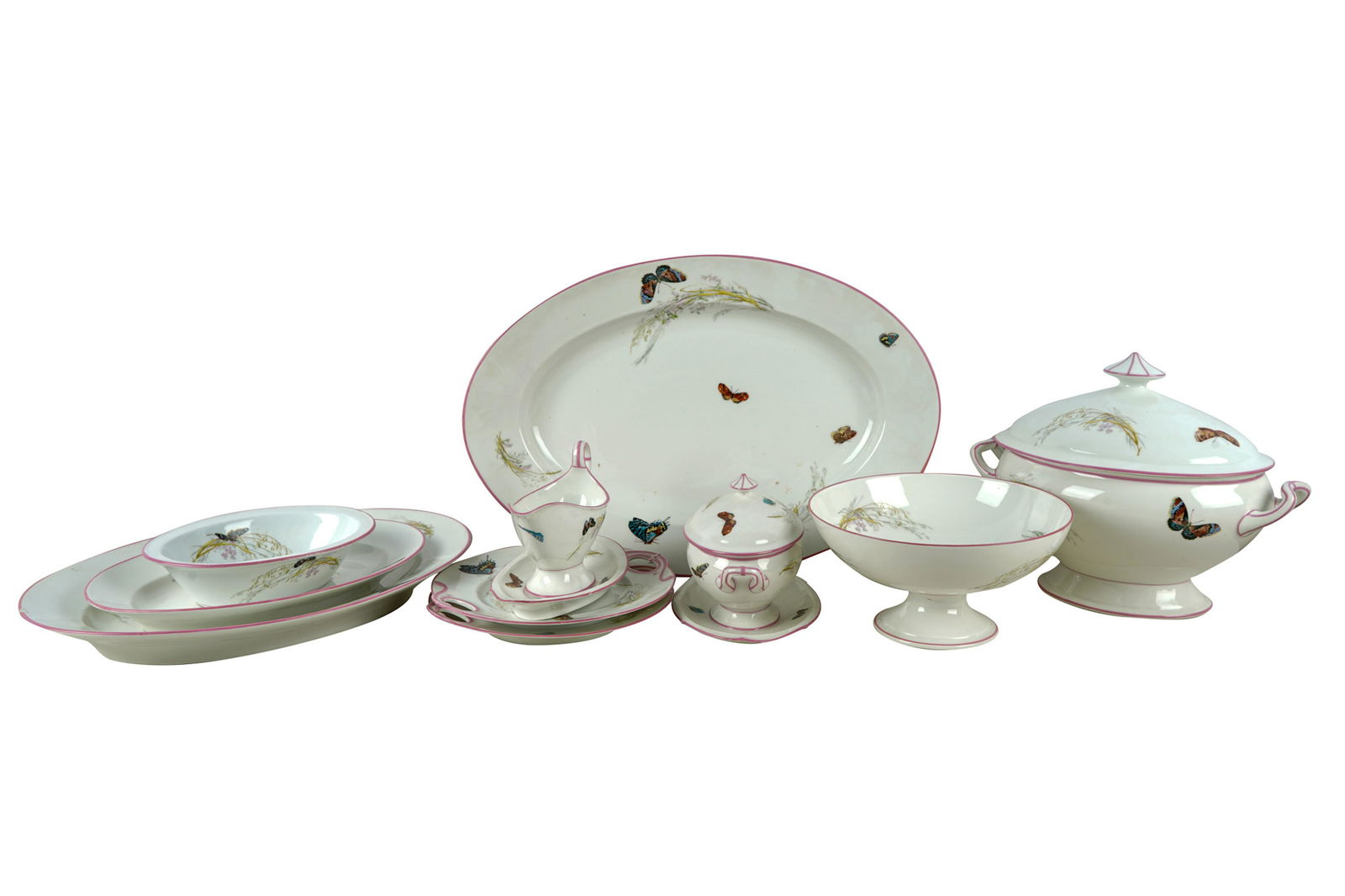 HAVILAND & CO. PORCELAIN PARTIAL SERVICE (1 of 15)