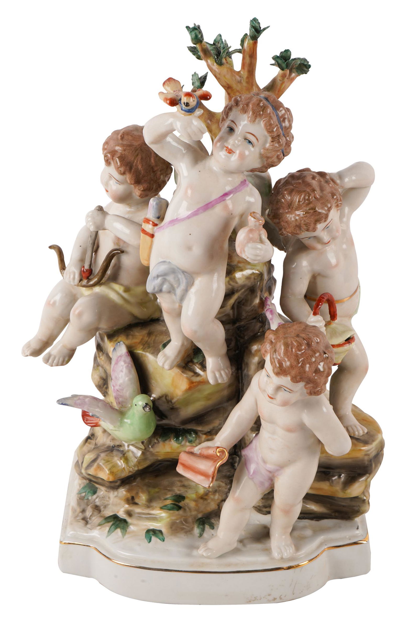 MEISSEN PORCELAIN FIGURAL GROUP (1 of 12)
