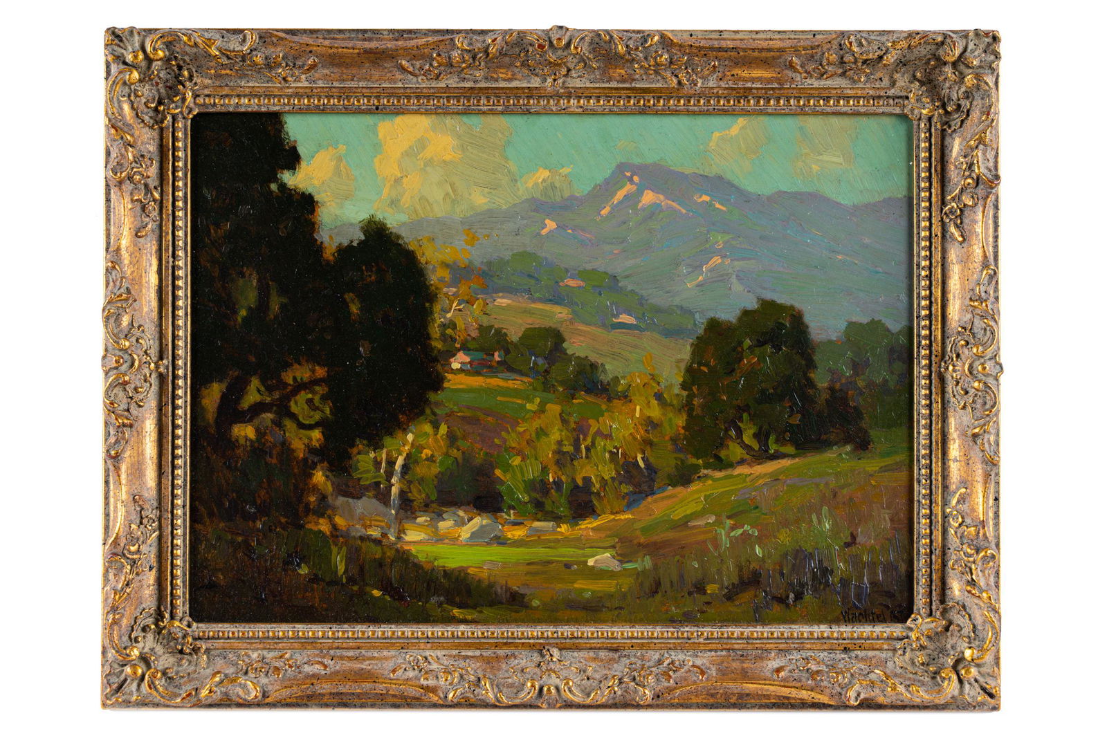 ELMER WACHTEL (1864 - 1929): FOOTHILL LANDSCAPE (1 of 13)