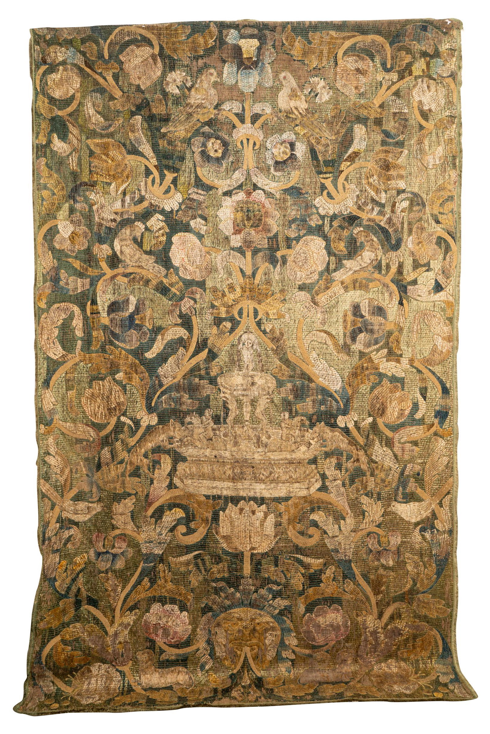 ITALIAN SILK FLOSS WALL HANGING (1 of 7)