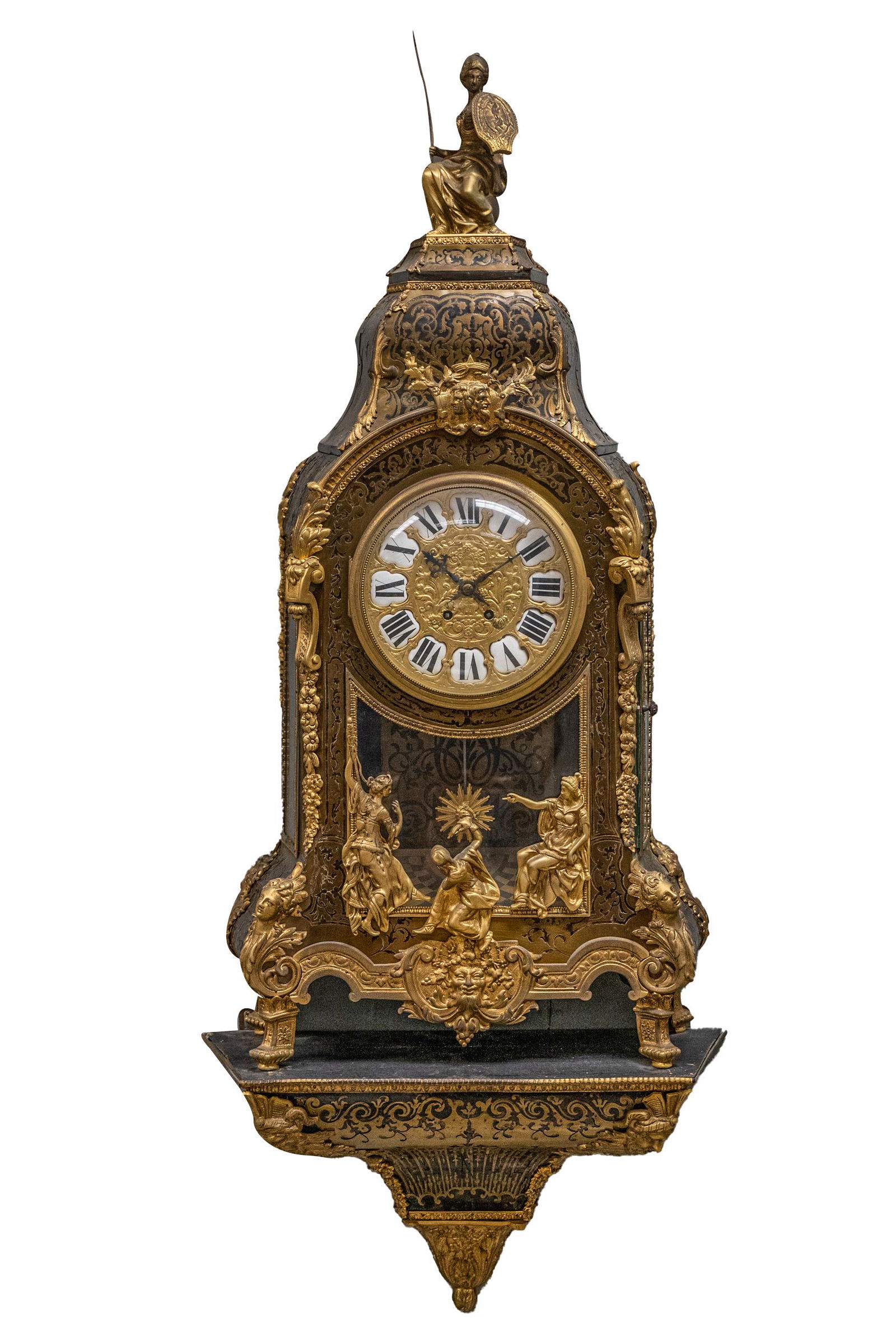 FRENCH BOULLE BRACKET CLOCK (1 of 19)