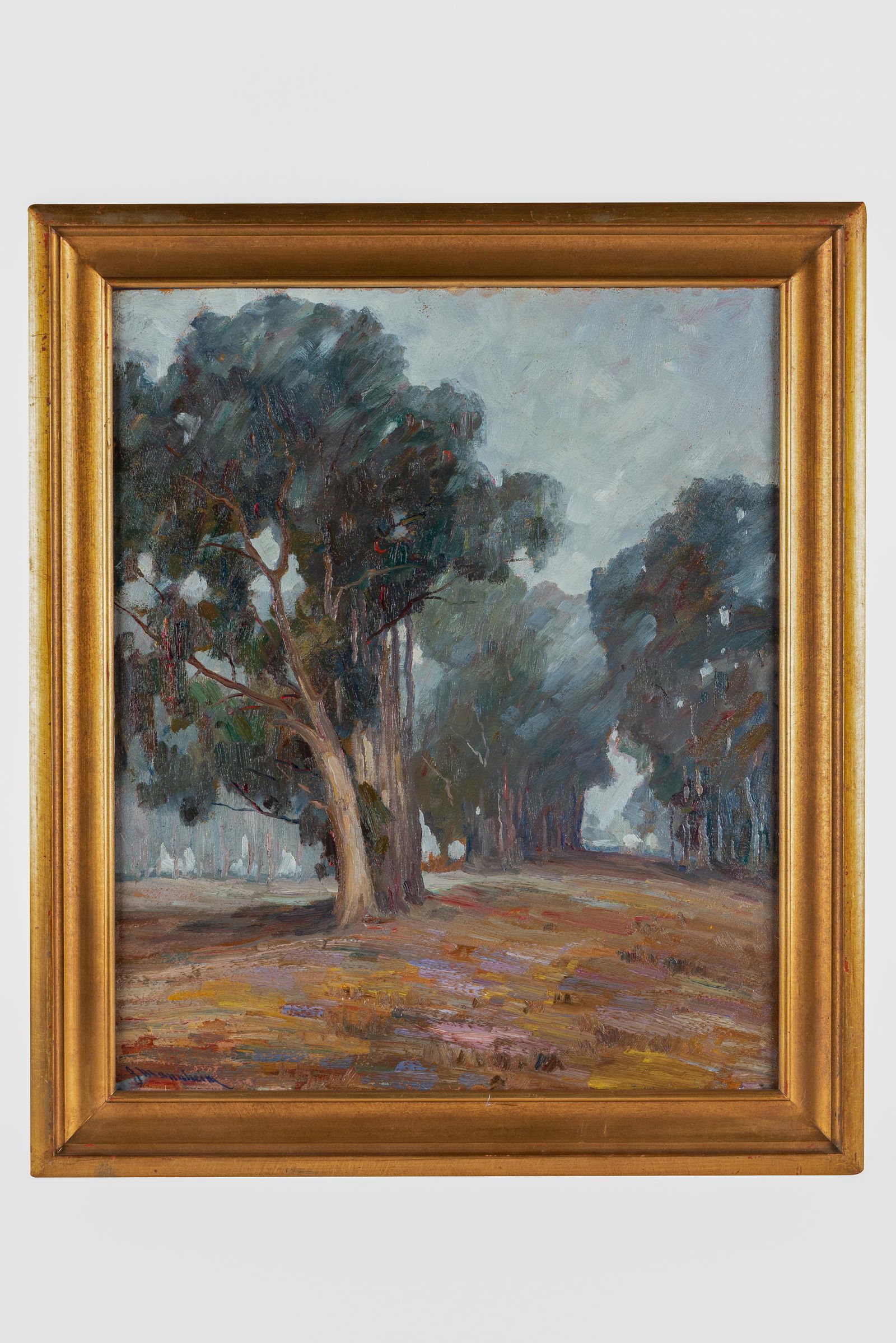 JEAN MANNHEIM (1863 - 1945): "A FOGGY MORNING" (1 of 9)