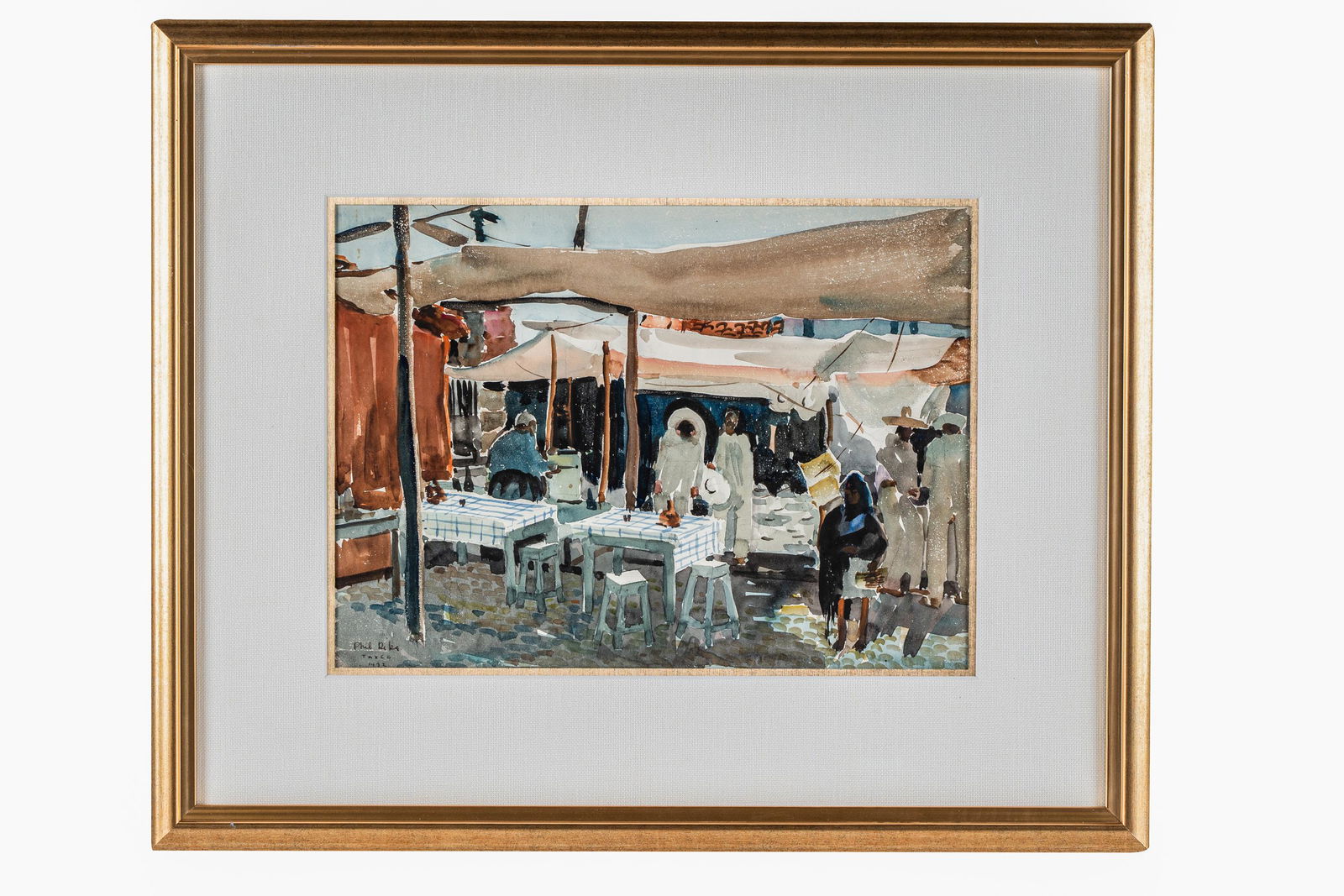 PHIL DIKE (1906 - 1990): "TAXCO" (1 of 9)