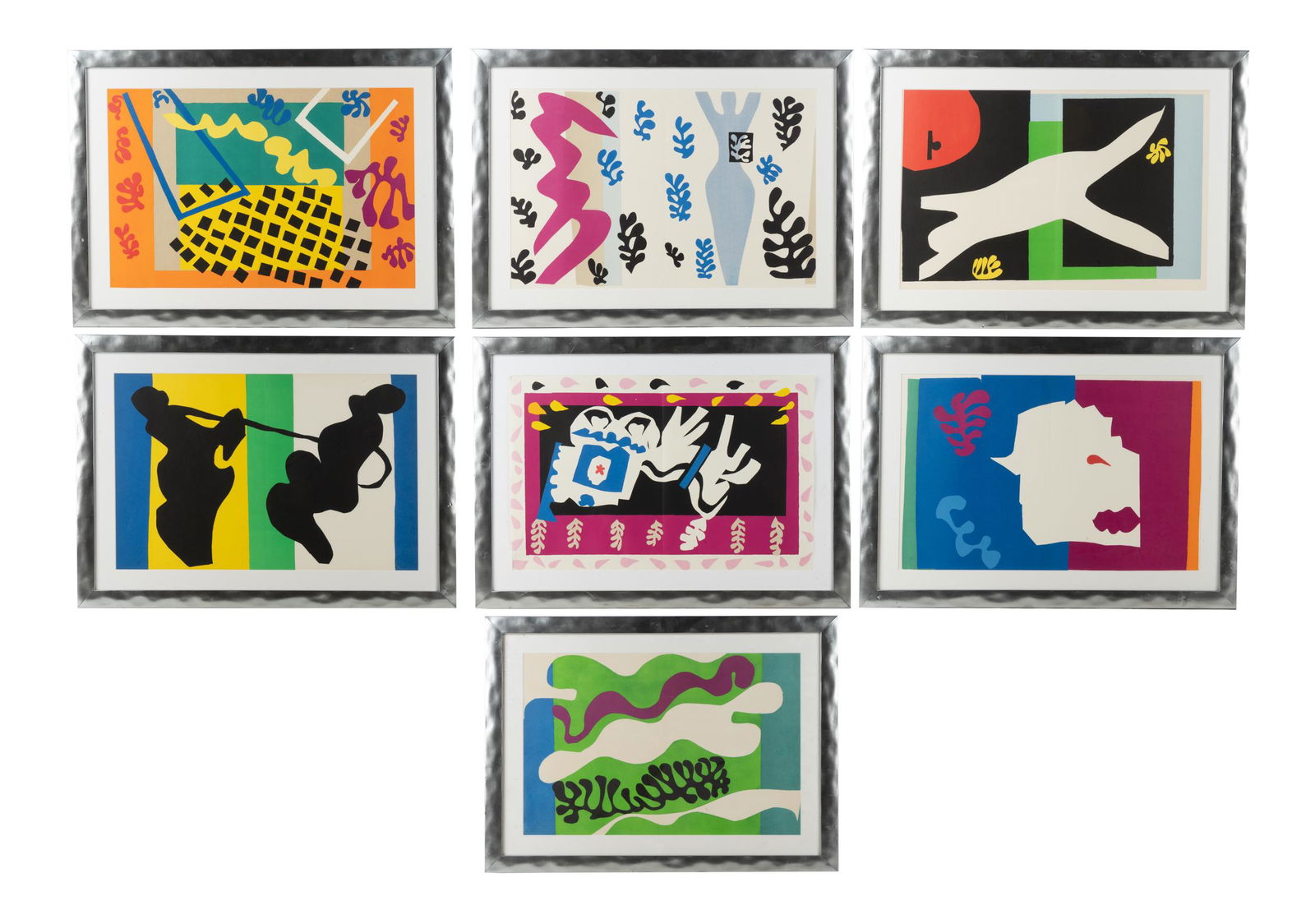 AFTER HENRI MATISSE (1869 - 1954): SEVEN POCHOIRS FROM (1 of 17)