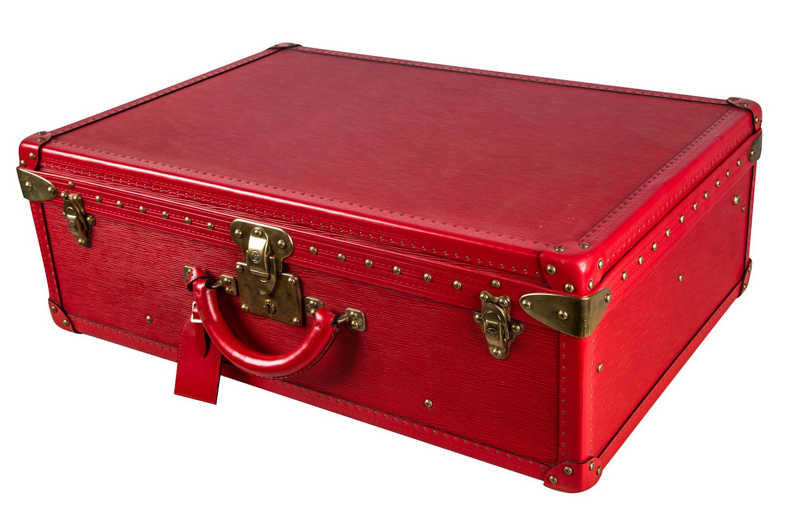 Louis Vuitton Red Hard Case Trunk