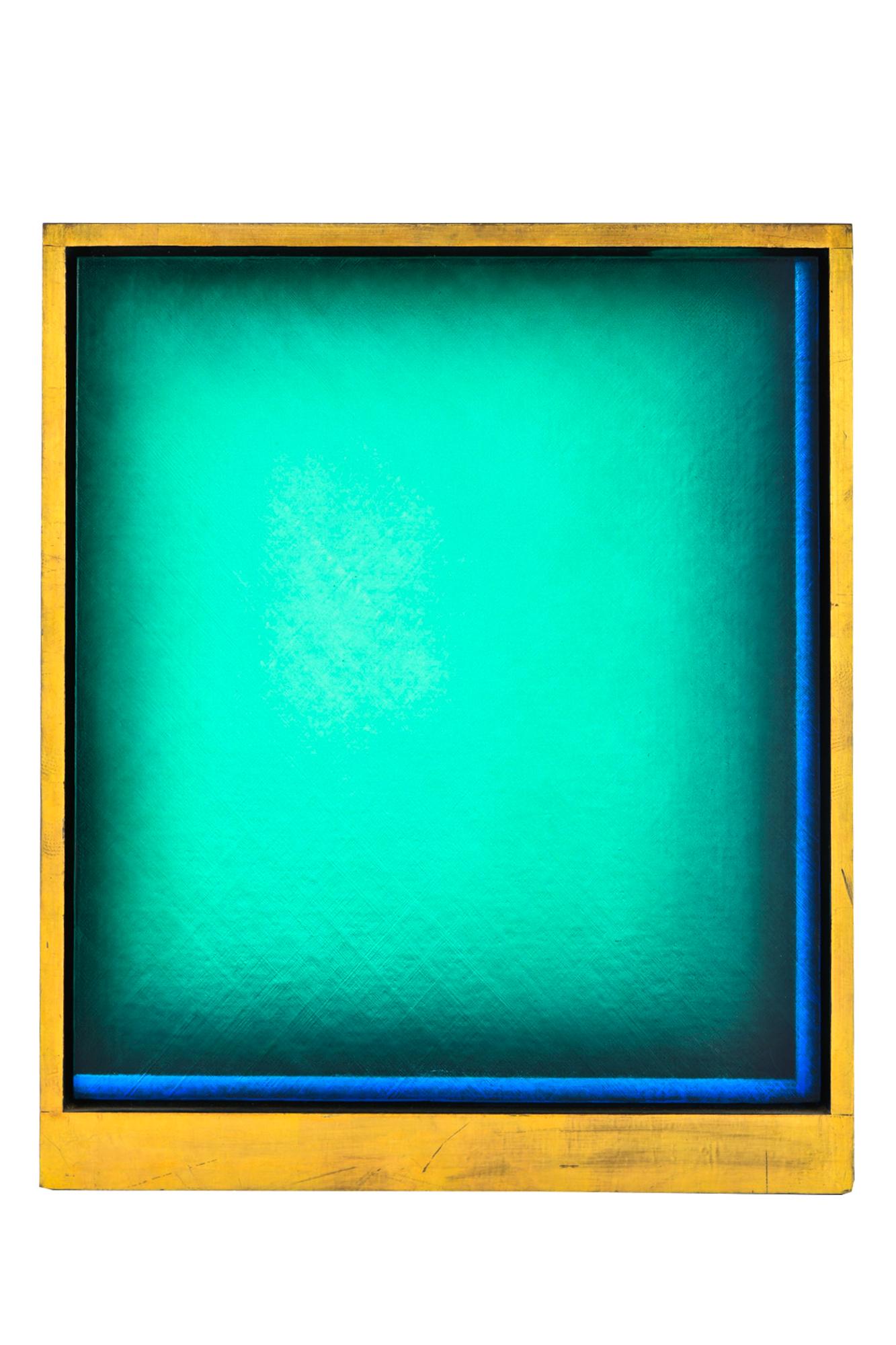 ERIC ORR (1939 - 1998): "GREEN TIME LINE" (1 of 11)