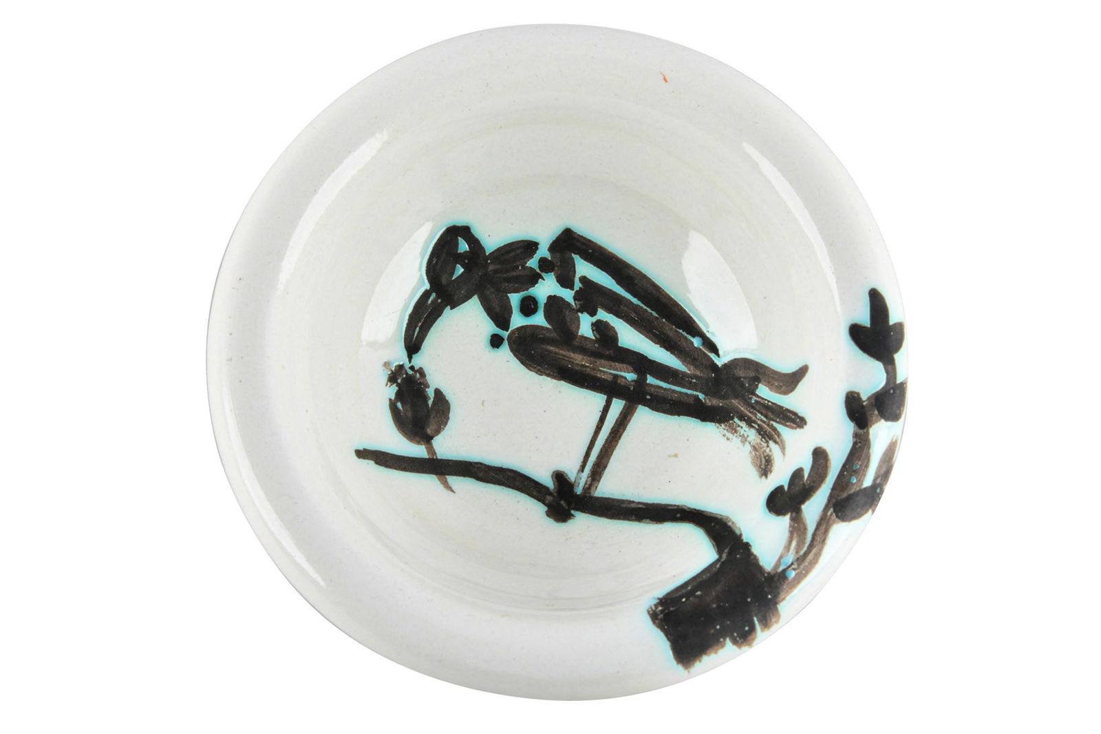 PABLO PICASSO (1881 - 1973): "OISEAU SUR LA BRANCHE" (1 of 5)