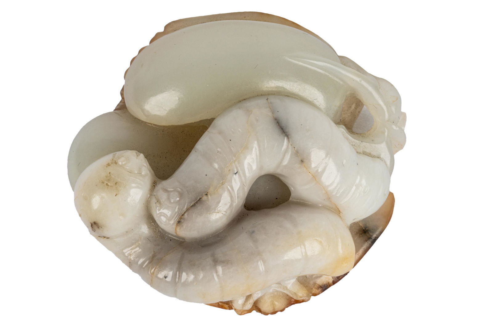 CHINESE WHITE JADE CARVING (1 of 6)