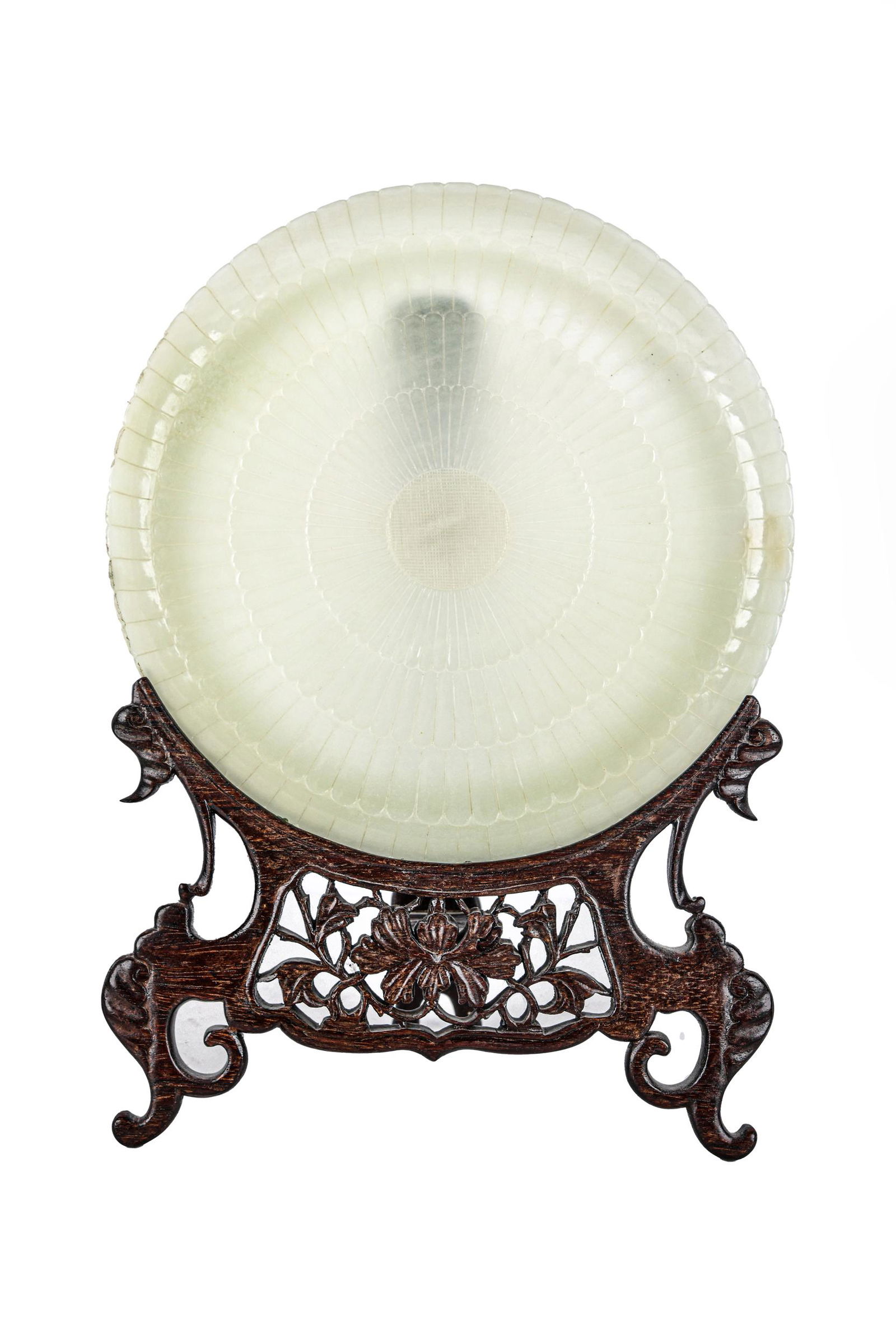 CHINESE CARVED JADE DISH (1 of 10)