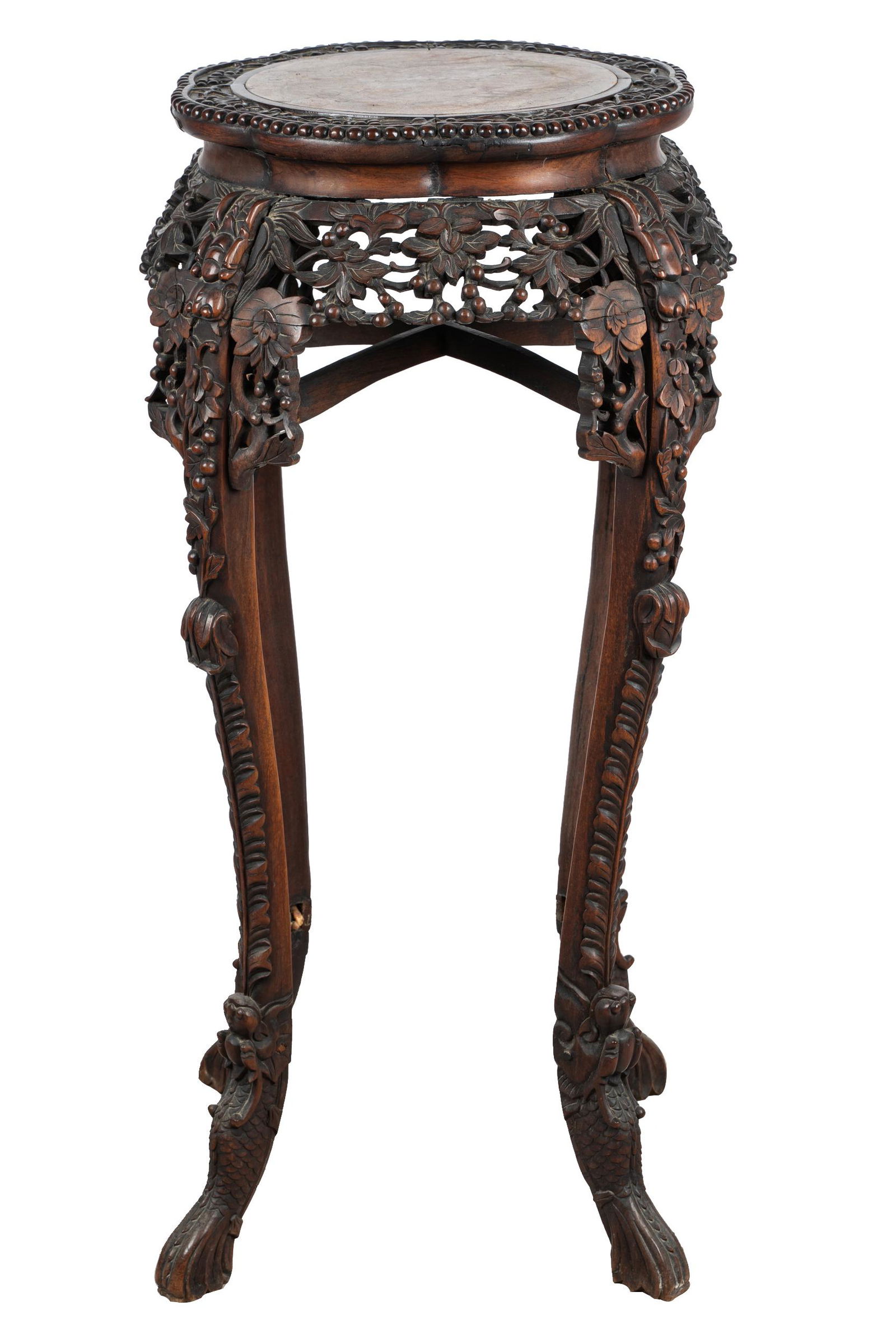 CHINESE MARBLE INSET STAND (1 of 14)