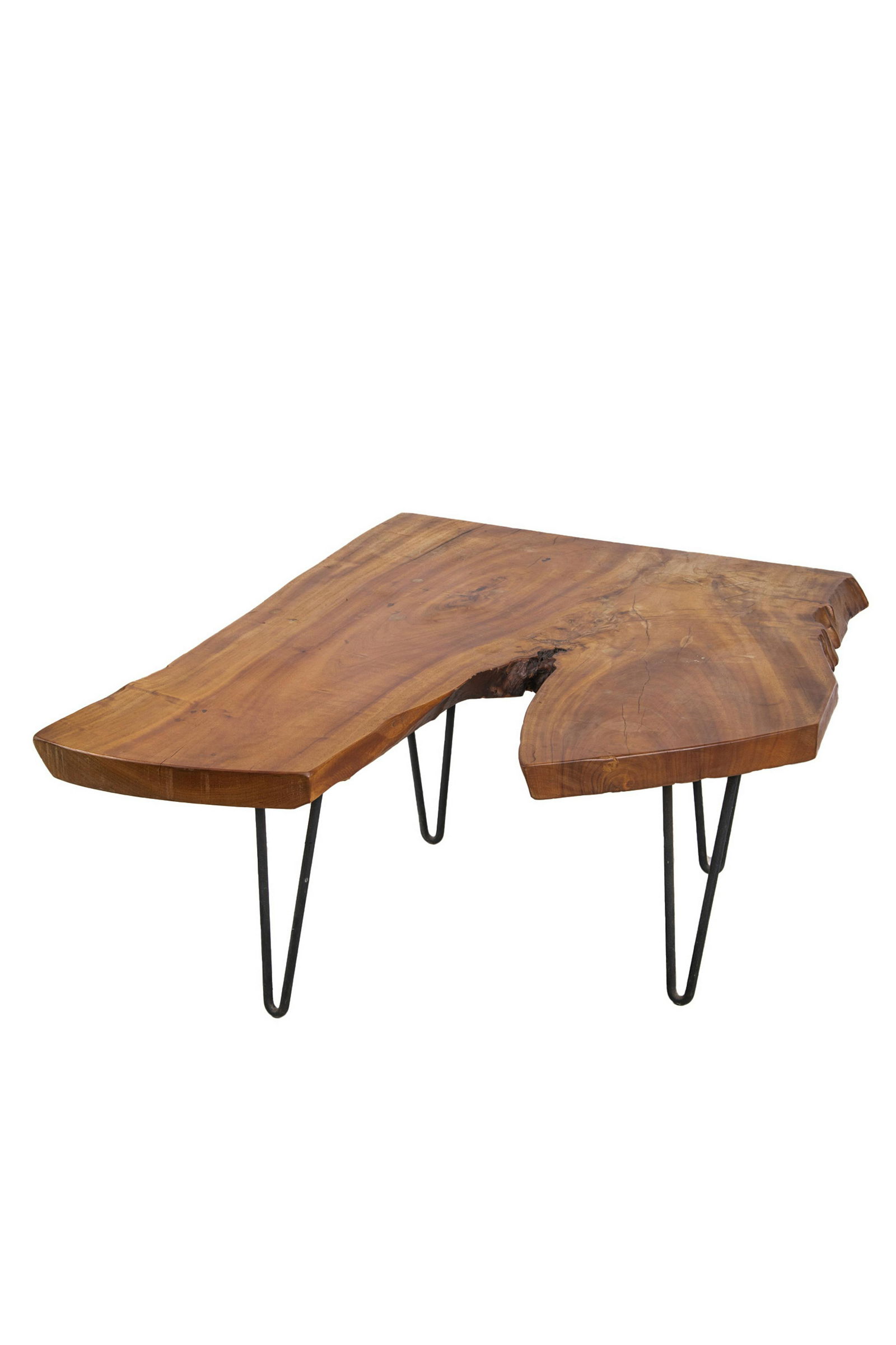 WOOD SPECIMEN MODERN END TABLE (1 of 6)
