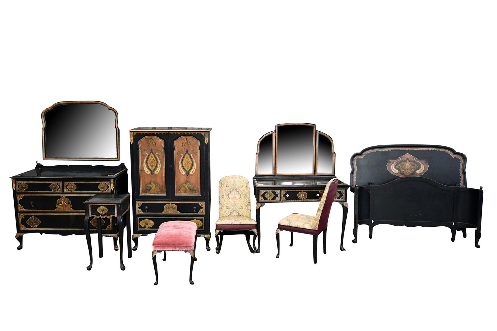 PAINTED BEDROOM SET (1 of 17)