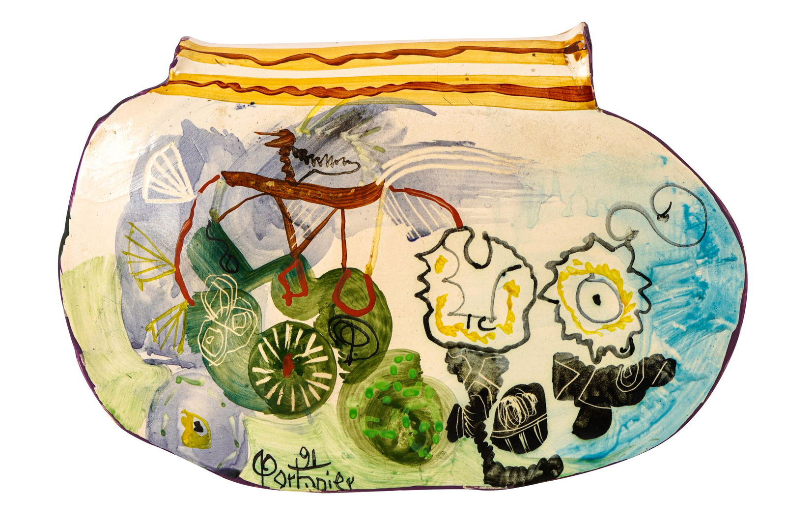 GILBERT PORTANIER (B. 1926): SCULPTURE (1 of 6)