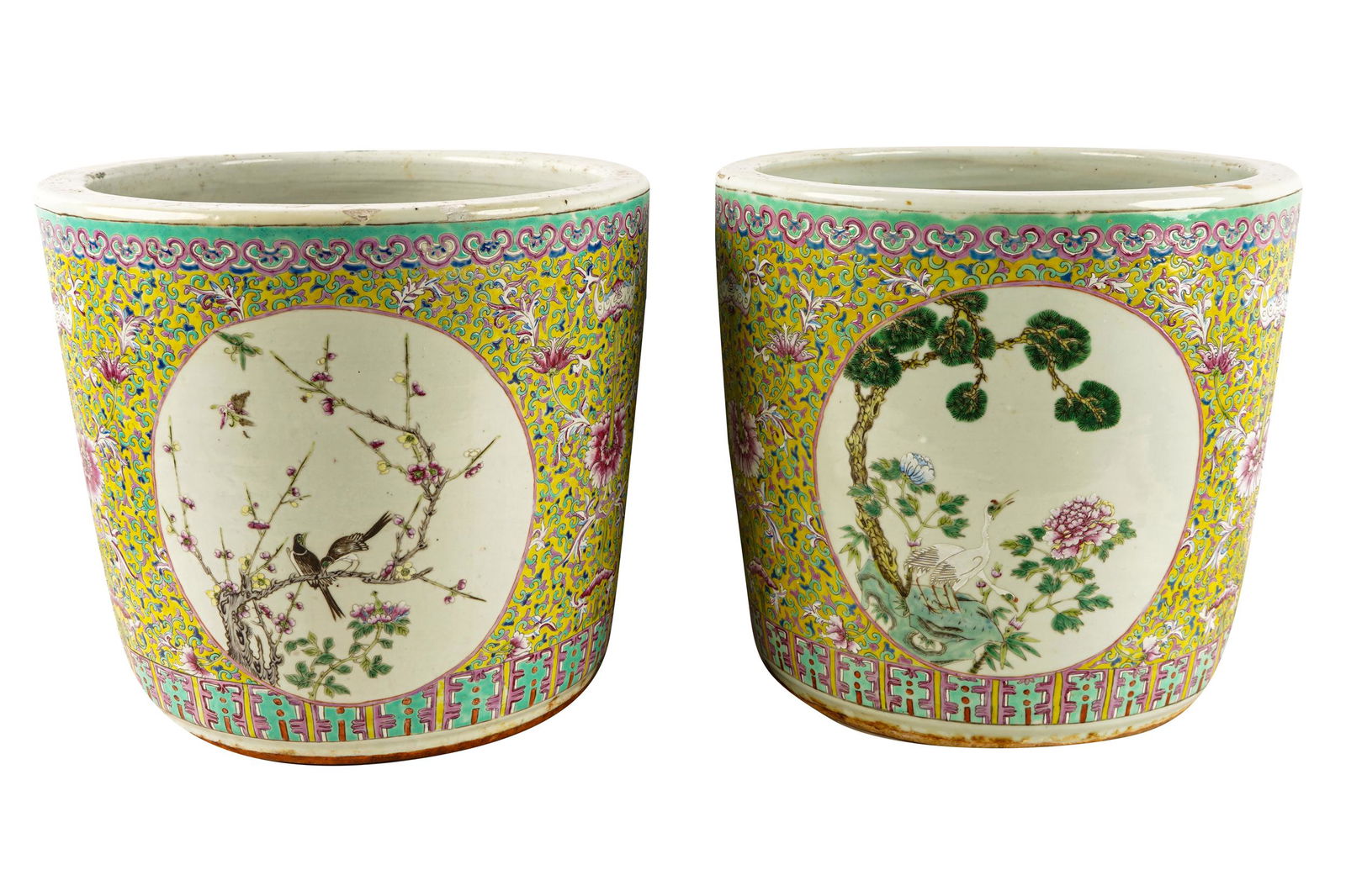 PAIR OF CHINESE PLANTERS (1 of 9)