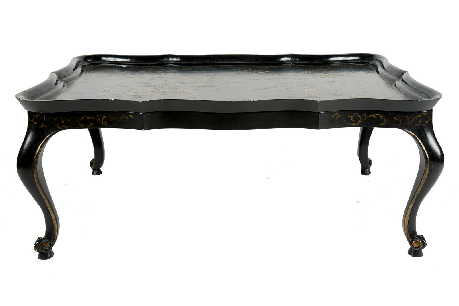 CHINOISERIE GILT LACQUERED COFFEE TABLE (1 of 17)