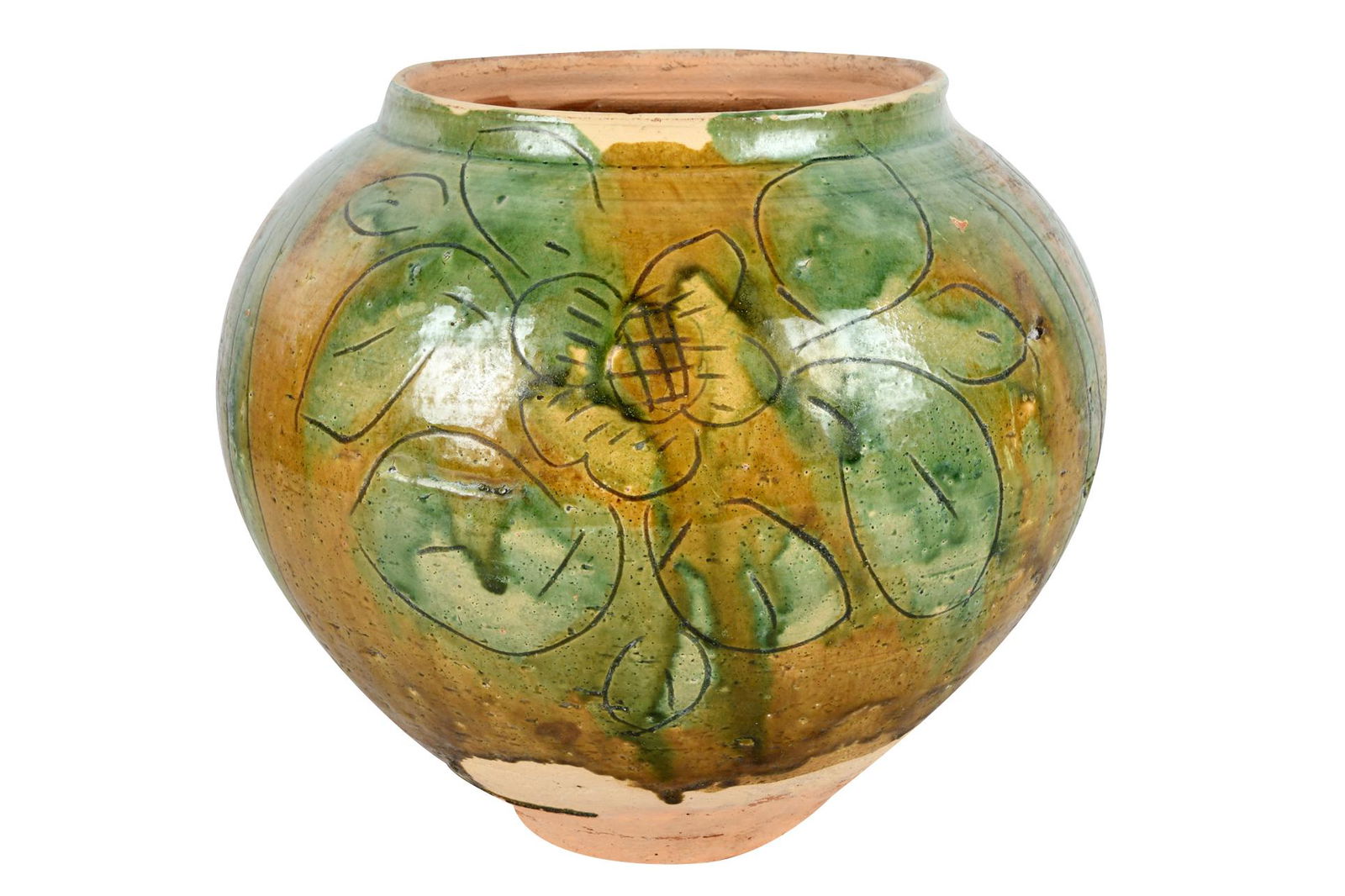 CHINESE POTTERY VESSEL (1 of 9)