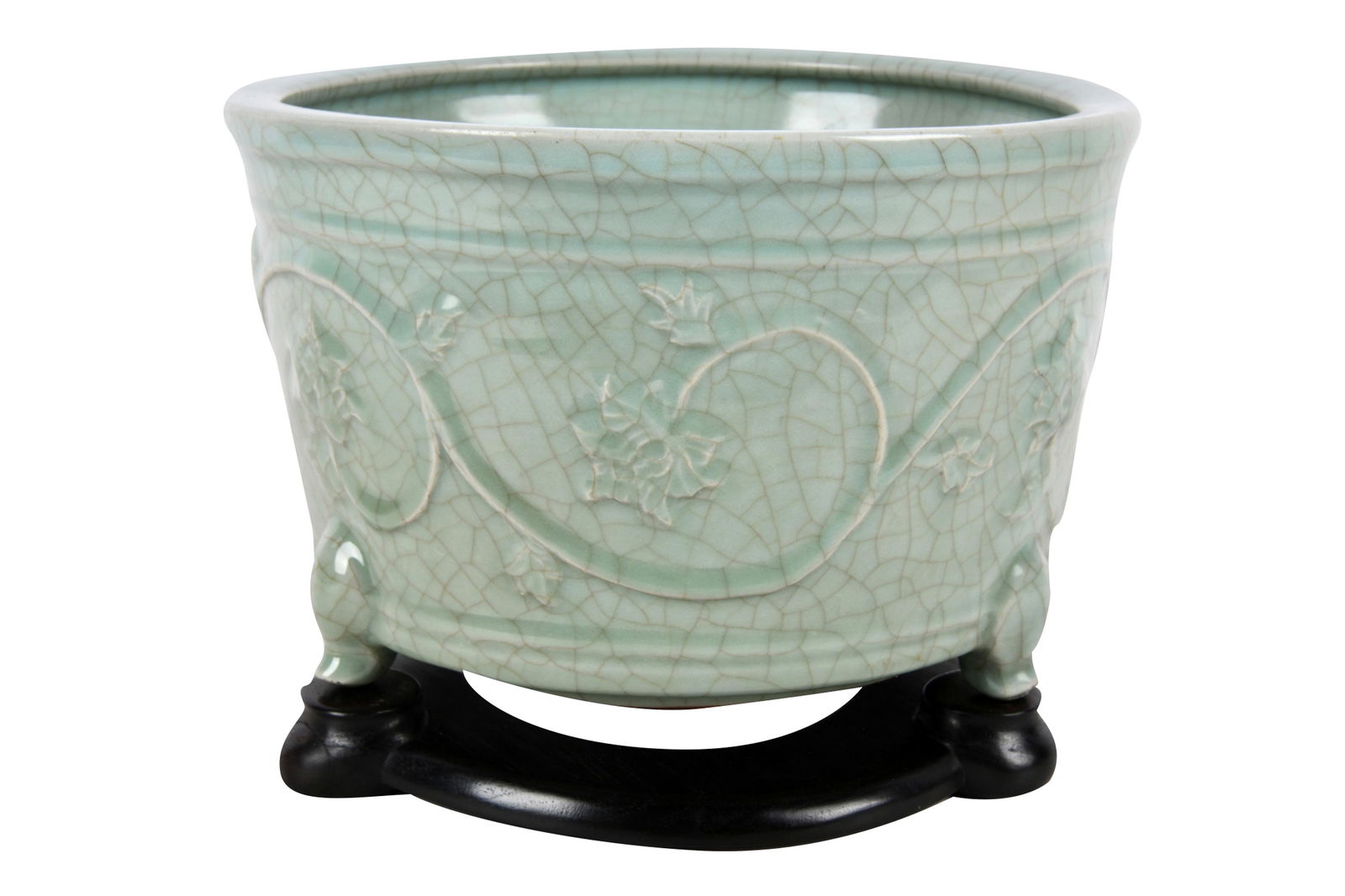 CHINESE CELADON CENSER (1 of 6)