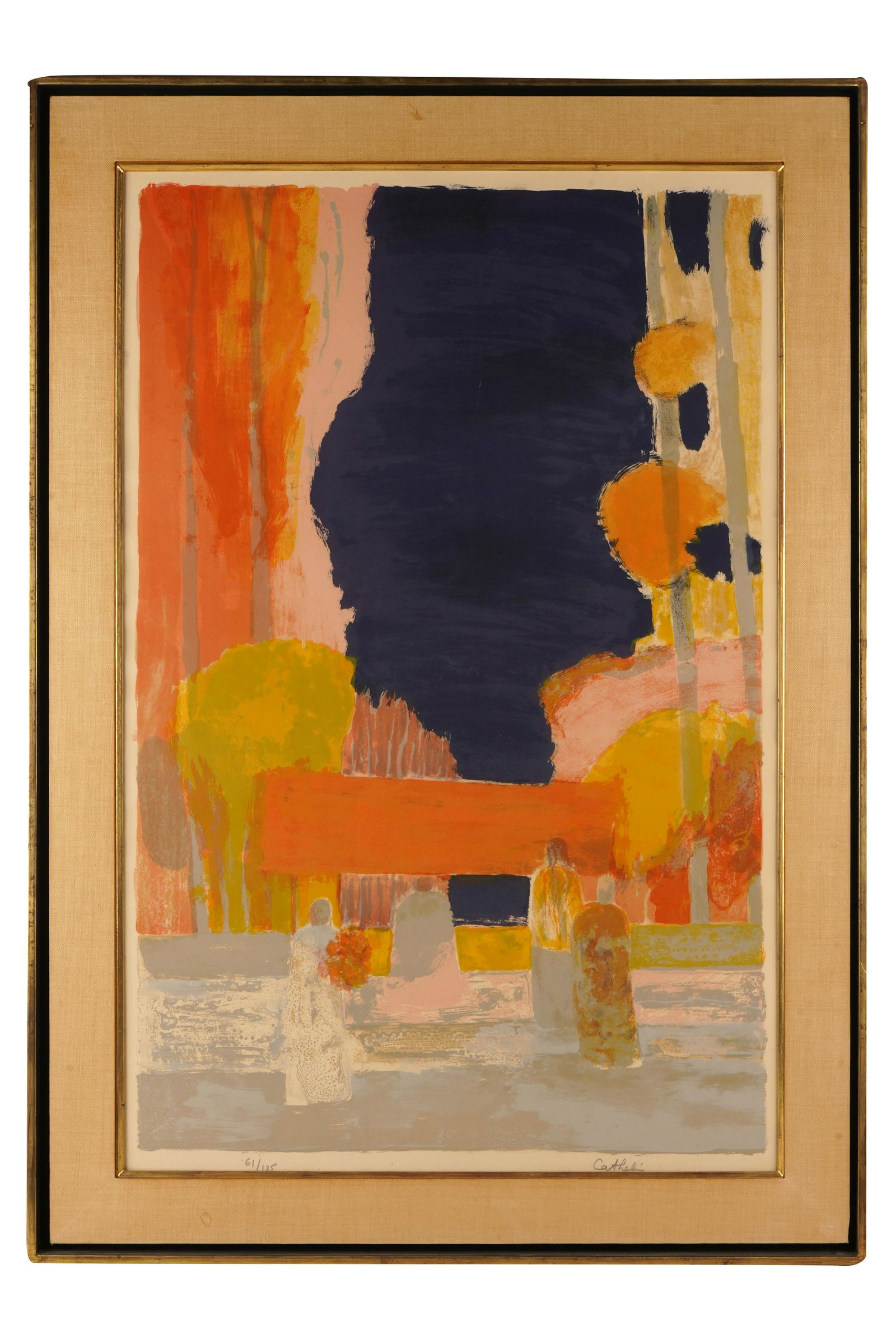 BERNARD CATHELIN (1919 - 2004): ABSTRACT (1 of 7)