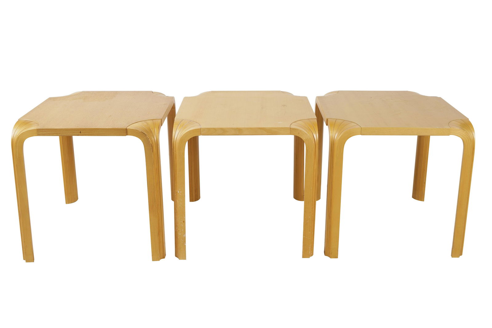 ALVAR AALTO FOR ARTEK: THREE END TABLES (1 of 9)
