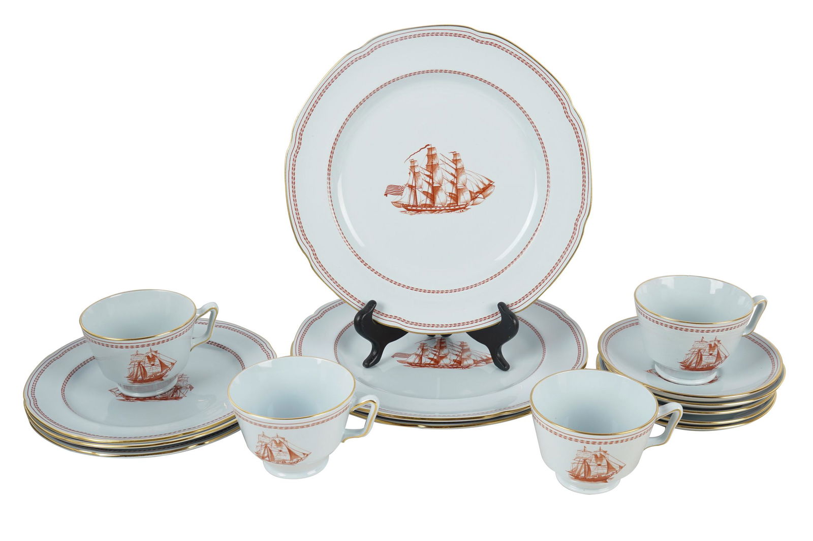 SPODE PORCELAIN SERVICE (1 of 11)