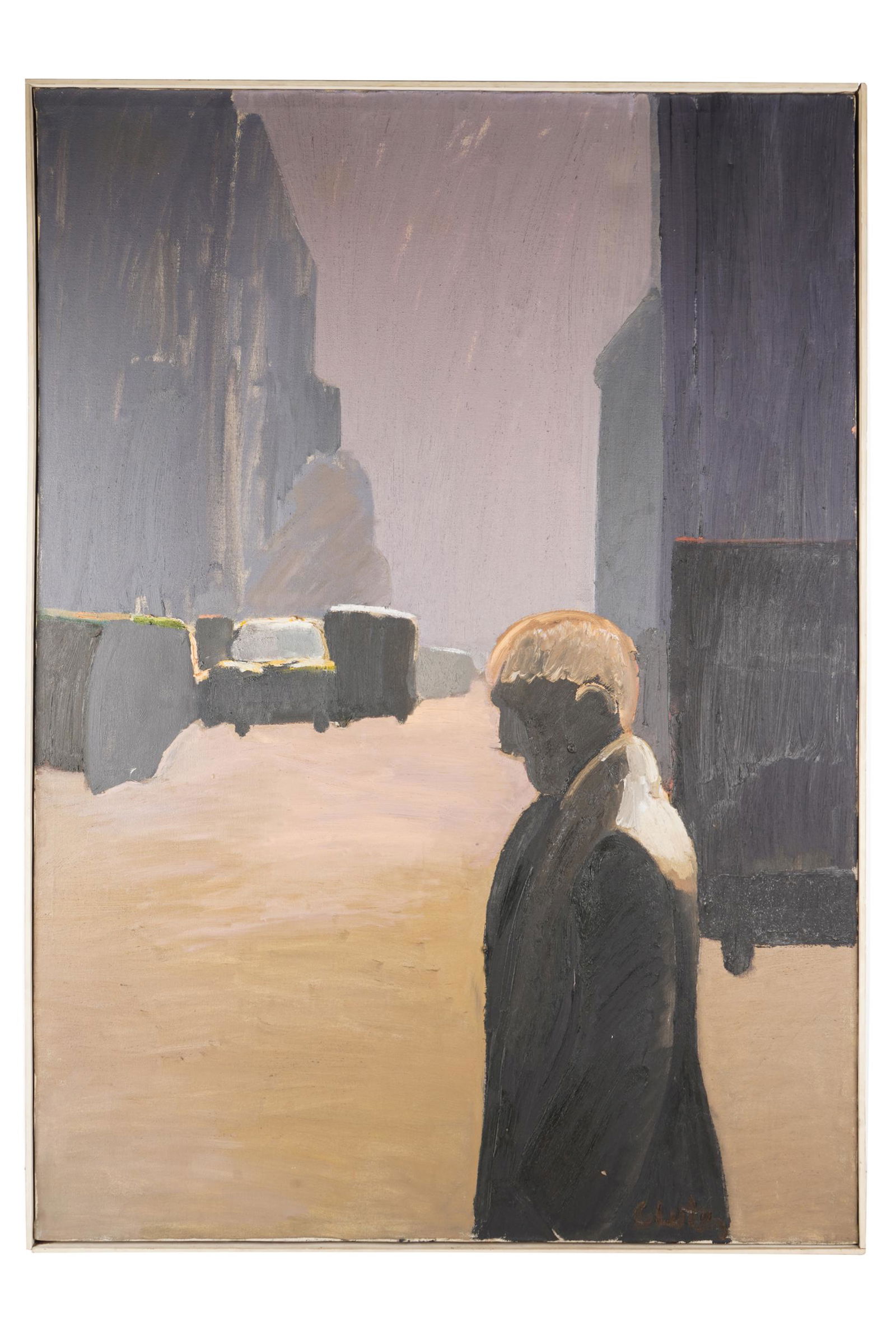 WILLIAM CLUTZ: PROFILE ON SNOWY STREET (1 of 8)