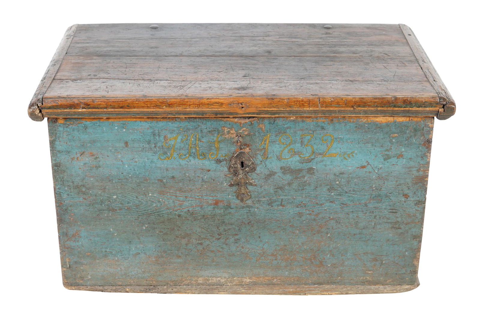 CONTINENTAL PAINTED TRUNK (1 of 12)